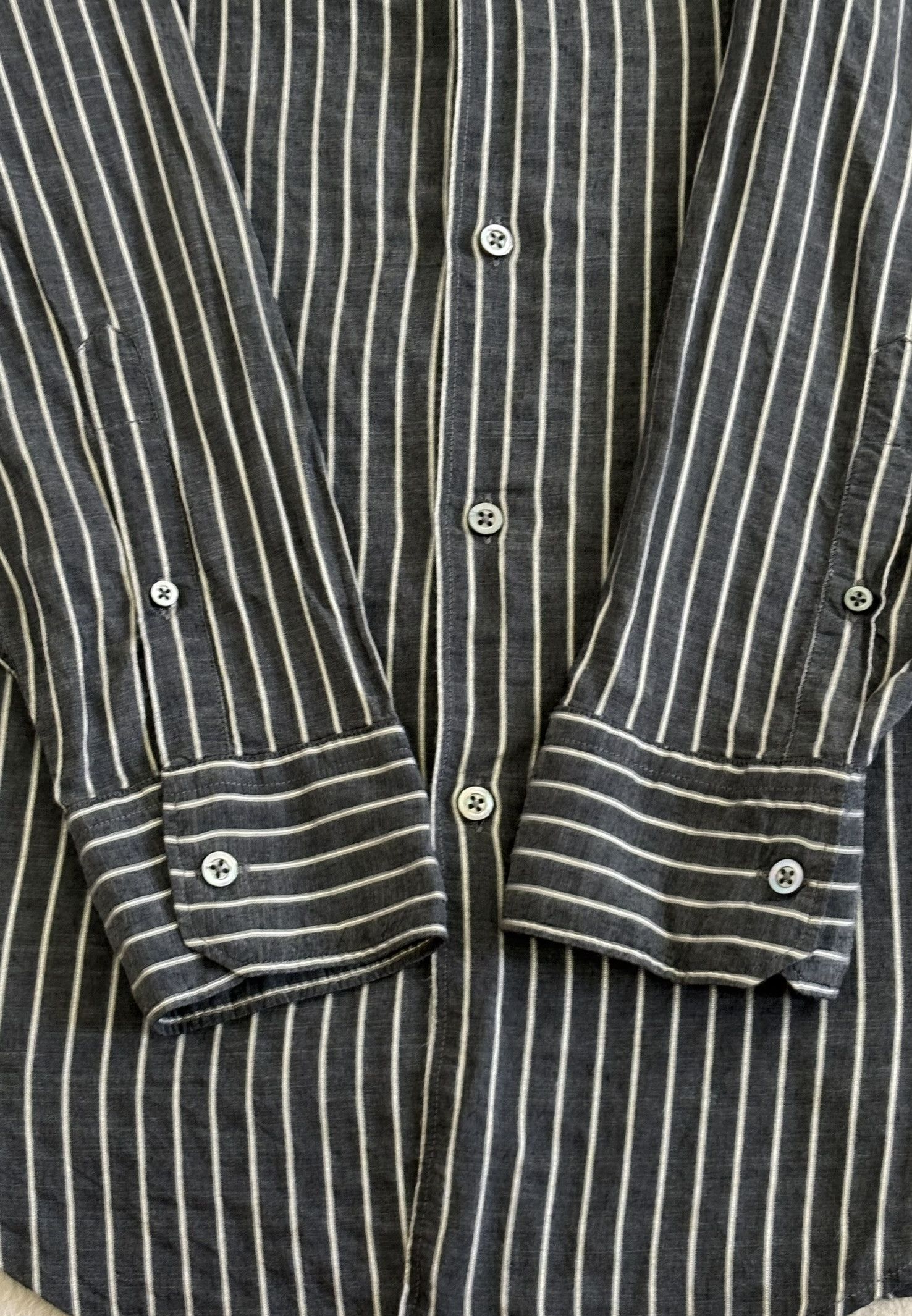 Armani Collezioni Armani Collezioni Black shirt Viscose, Silk Medium Size US M / EU 48-50 / 2 - 7 Thumbnail