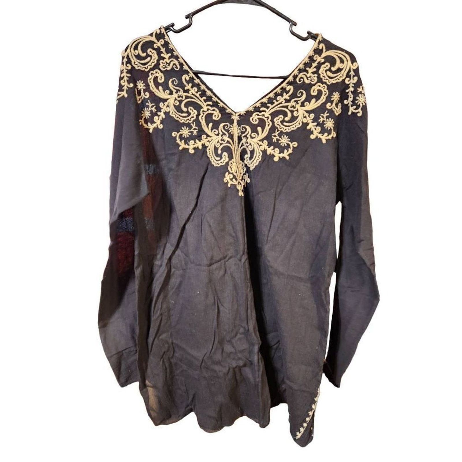 Lucky Brand Lucky brand S black blouse beautiful Size S / US 4 / IT 40 - 4 Thumbnail