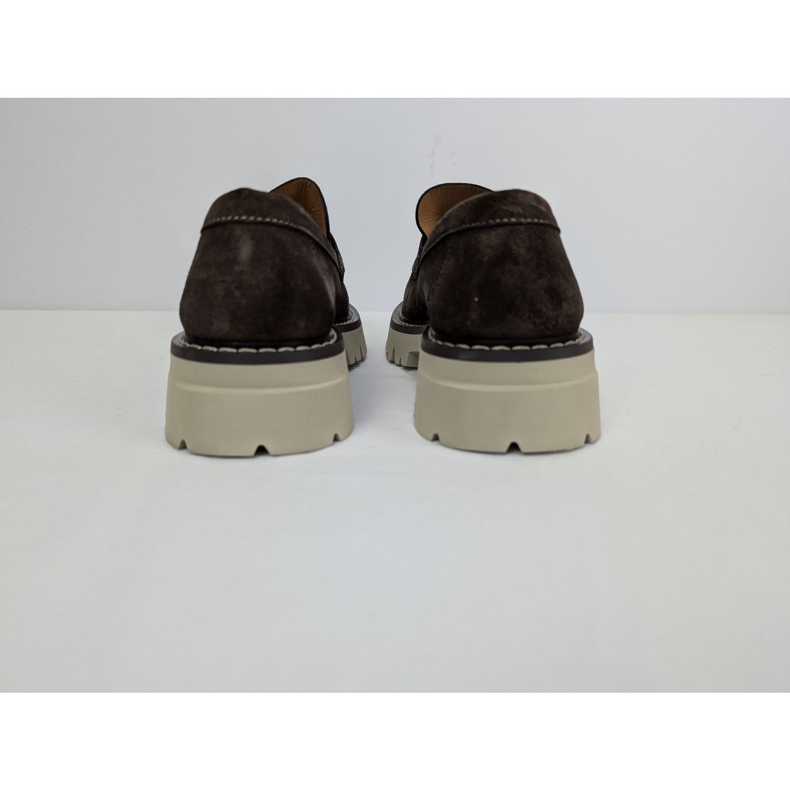 Salvatore Ferragamo o1rshd1 New Biscot Calf Suede Boots in Brown Size US 9.5 / EU 42-43 - 11 Thumbnail