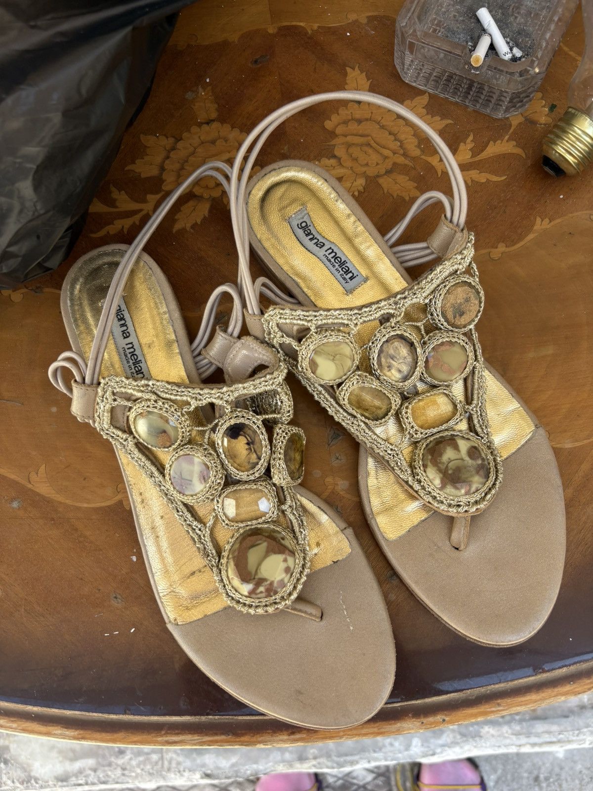 Vintage Gianna Meliani sandals Size US 6 / IT 36 - 7 Thumbnail