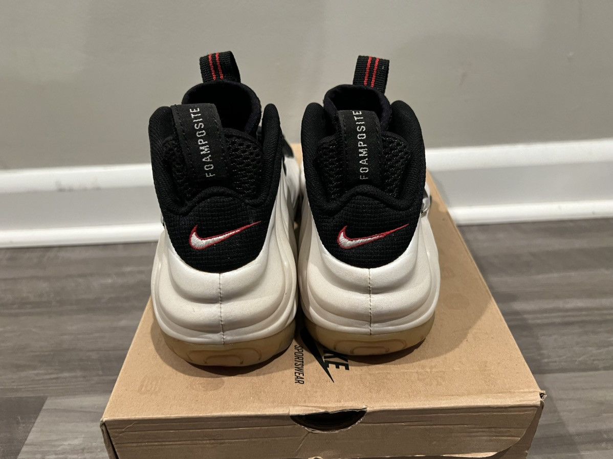 Nike Size 7.5 1997 OG Nike Air Foamposite Pro Pearl 830027-101 Size US 7.5 / EU 40-41 - 4 Thumbnail