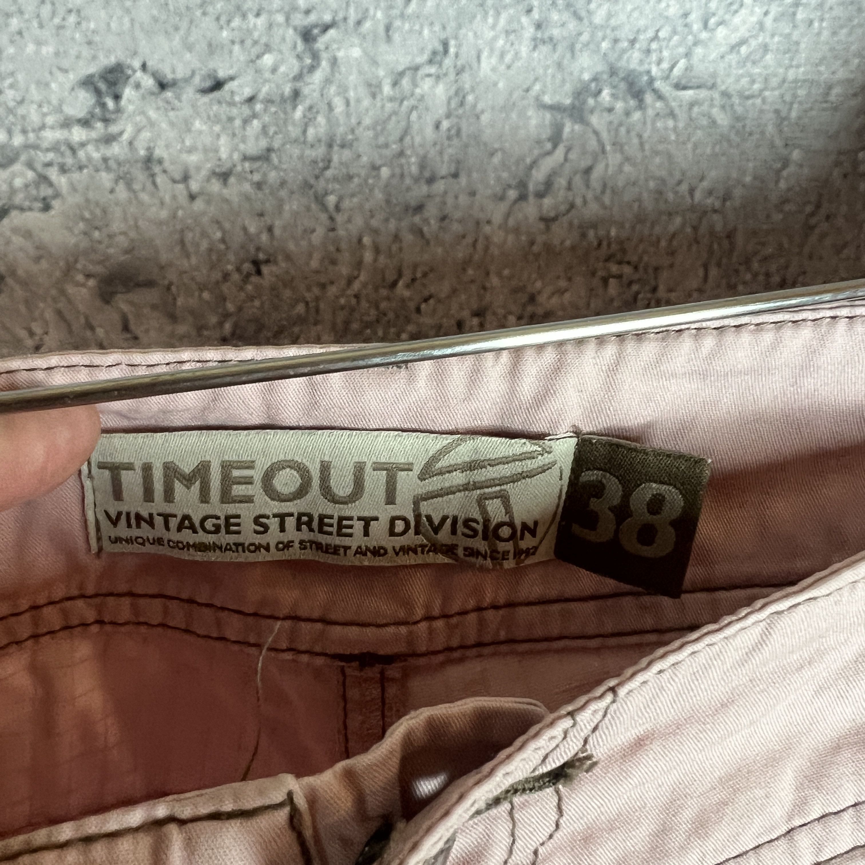 Vintage Cargo Pants Avant Garde Women's Size 38 Pink Size 27" / US 4 / IT 40 - 4 Thumbnail