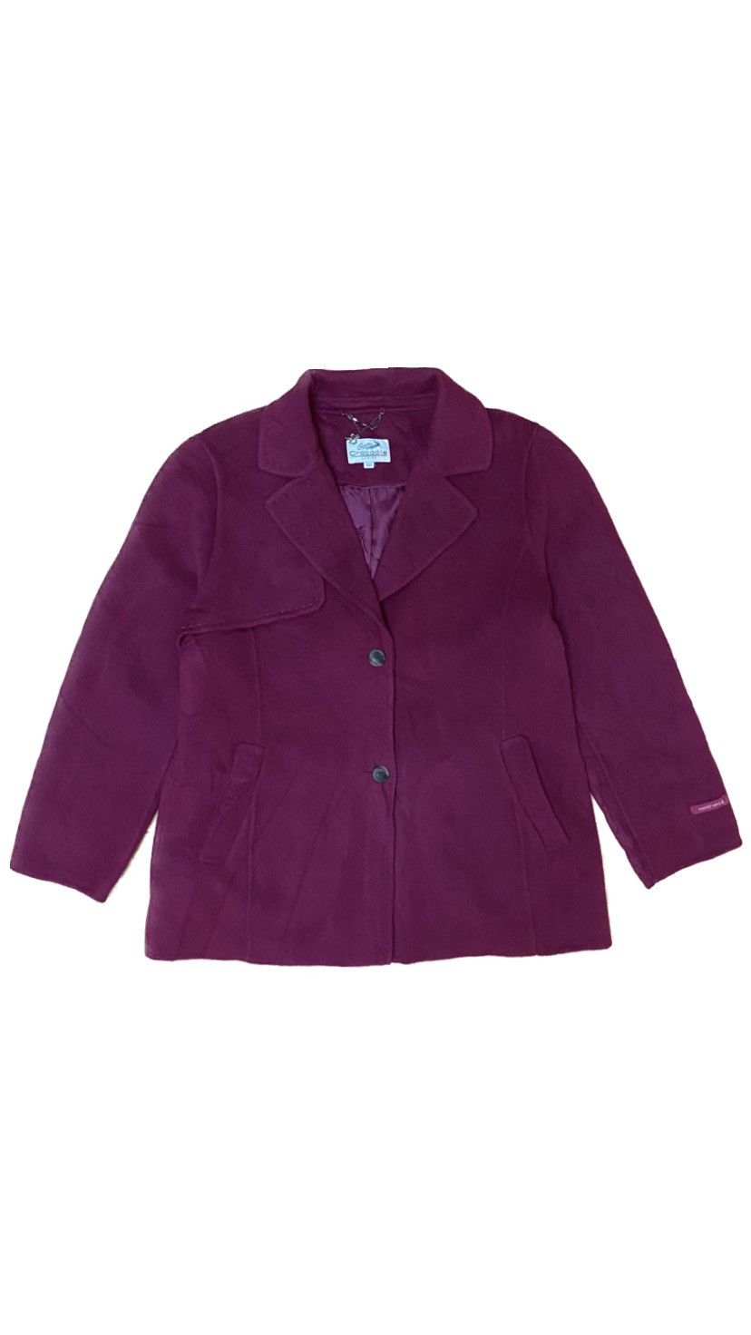 Japanese Brand × Other Crocodile Ladies Coat Handmade Size L / US 10 / IT 46 - 1 Thumbnail