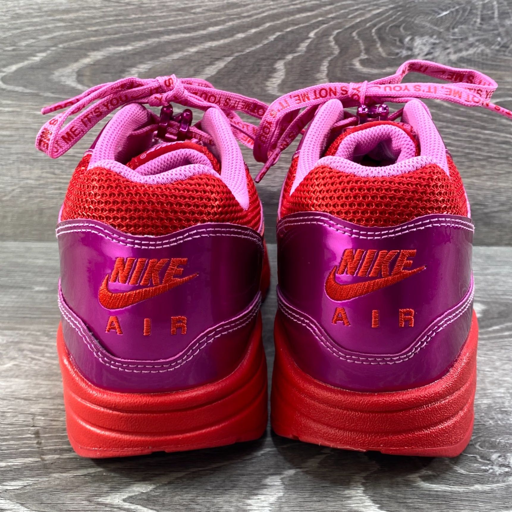 Nike Nike Air Max 1 Mens 11.5 Womens 13 PRM Valentine's Day Love Playful Pink Red NEW Nike Air Max 1 Sneaker Mens Womens Size US 11 / IT 41 - 6 Thumbnail