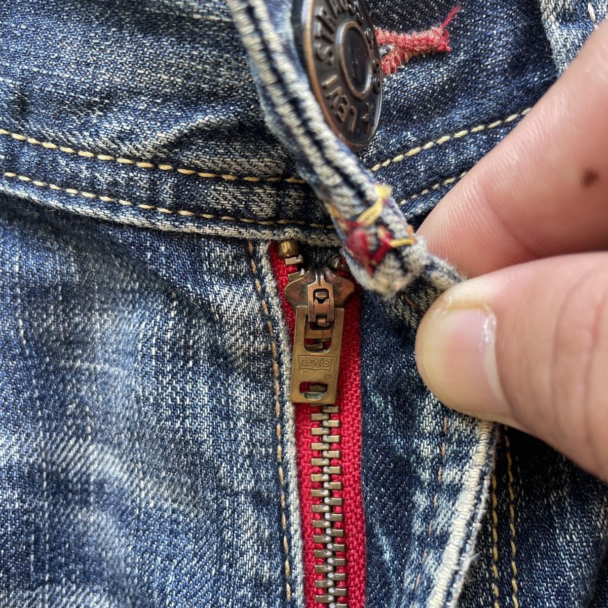 Levi's W33x30.5💥 Vintage Levi’s 502 Faded Jeans Denim Pants Size US 33 - 8 Thumbnail