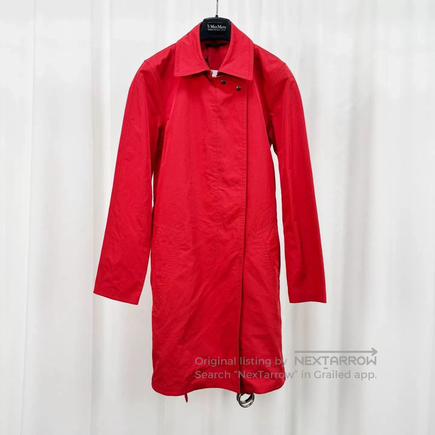 Gucci red gucci trench coat size 38. Size S / US 4 / IT 40 - 1 Thumbnail