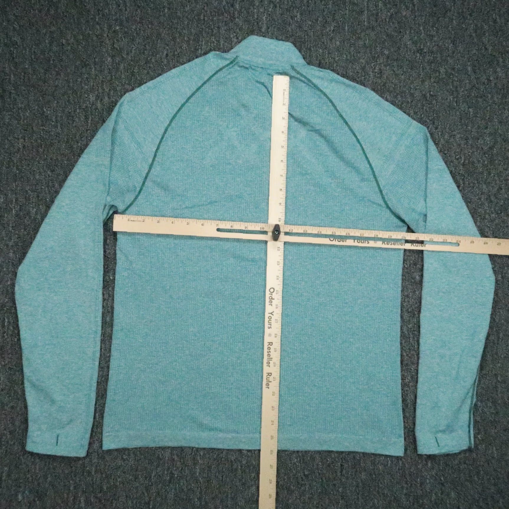 Rhone Rhone Pullover Mens Medium Blue Performance Quarter Zip Long Sleeve Stretch Shirt Size US M / EU 48-50 / 2 - 6 Thumbnail