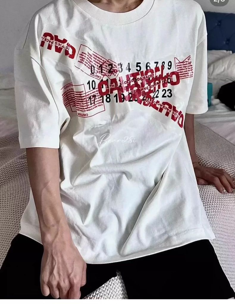 Maison Margiela Maison Margiela 2023 spring and summer new tape red seal di Size US M / EU 48-50 / 2 - 9 Thumbnail