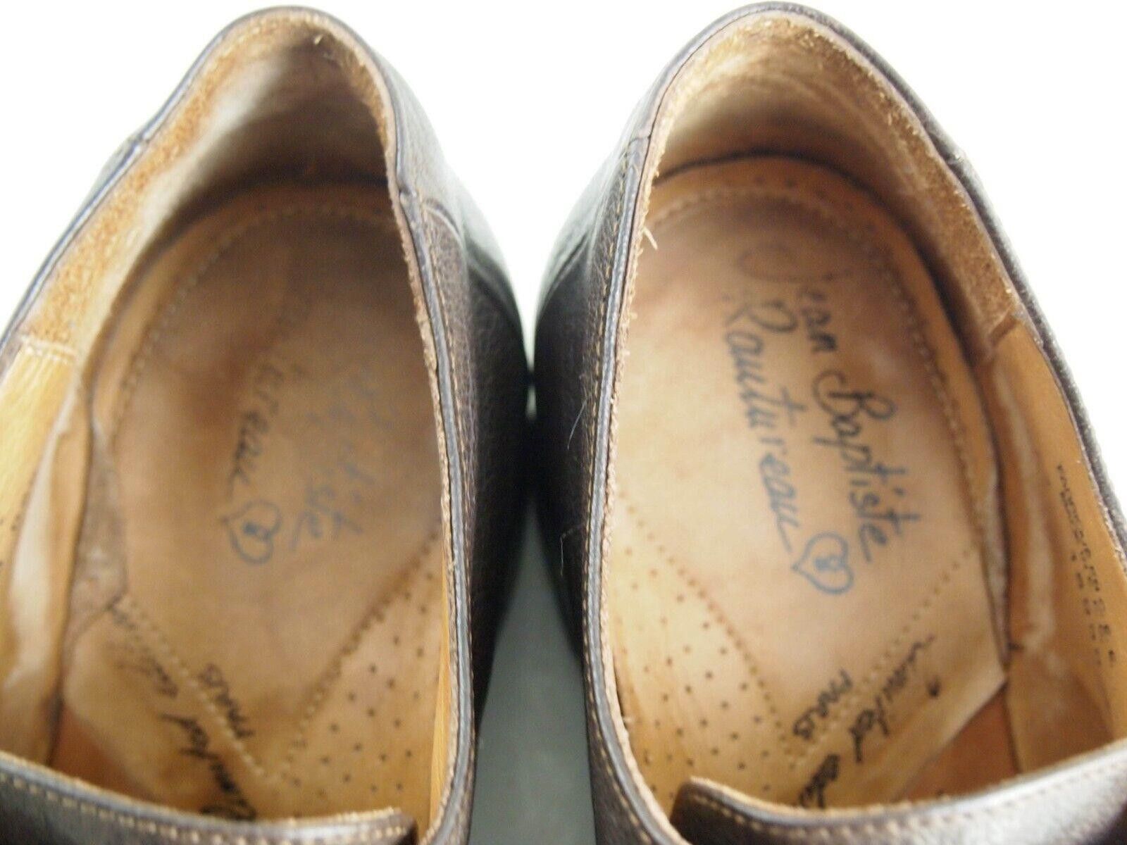 Designer Jean Baptiste Rautureau Oxfords Brown Leather EU 41 US 8 Size US 8 / EU 41 - 8 Thumbnail