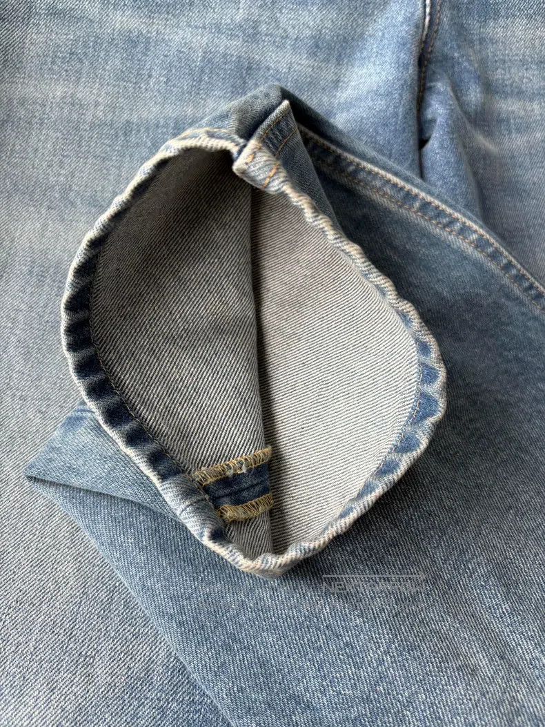 Gucci Gucci Make old washed blue jeans Size 23" - 6 Thumbnail