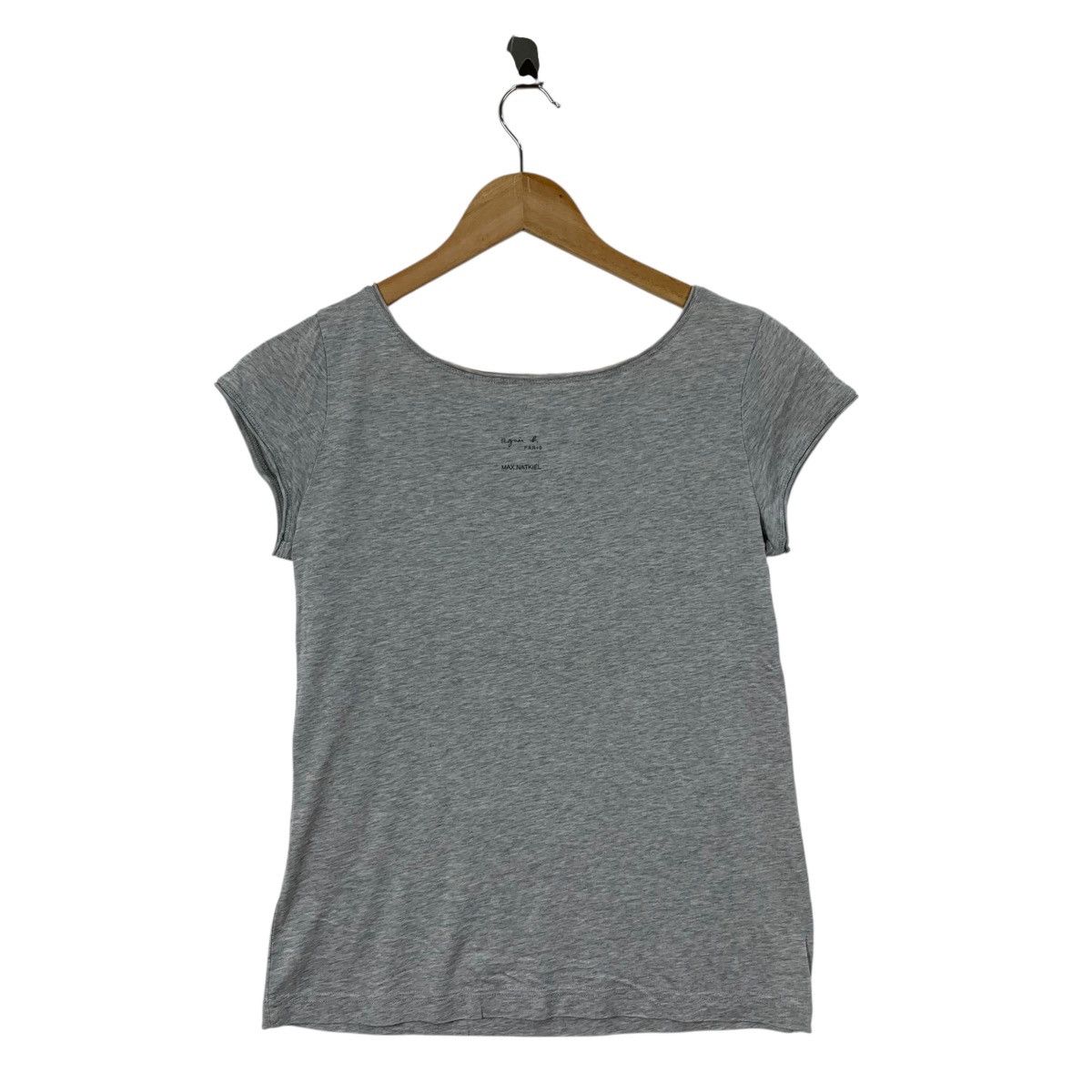 agnes b. AGNES B x MAX NATKIEL French Brand Sleeveless Tshirt Size S / US 4 / IT 40 - 4 Thumbnail