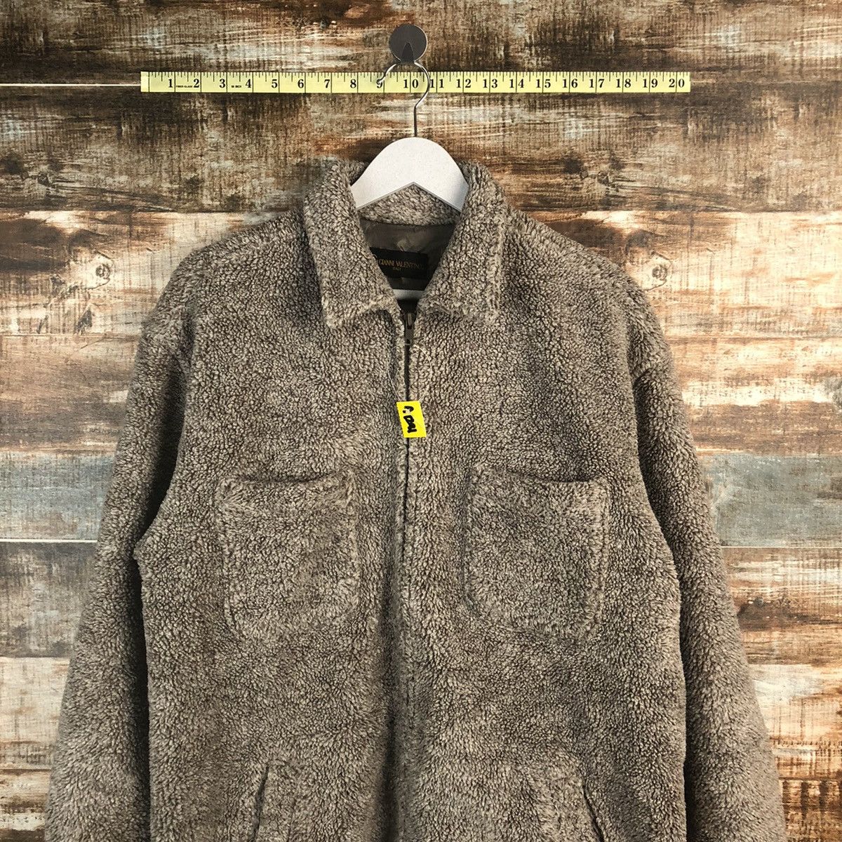 Japanese Brand Gianni Valentino Brown Parkas jacket coat #A1291 Size US L / EU 52-54 / 3 - 2 Thumbnail