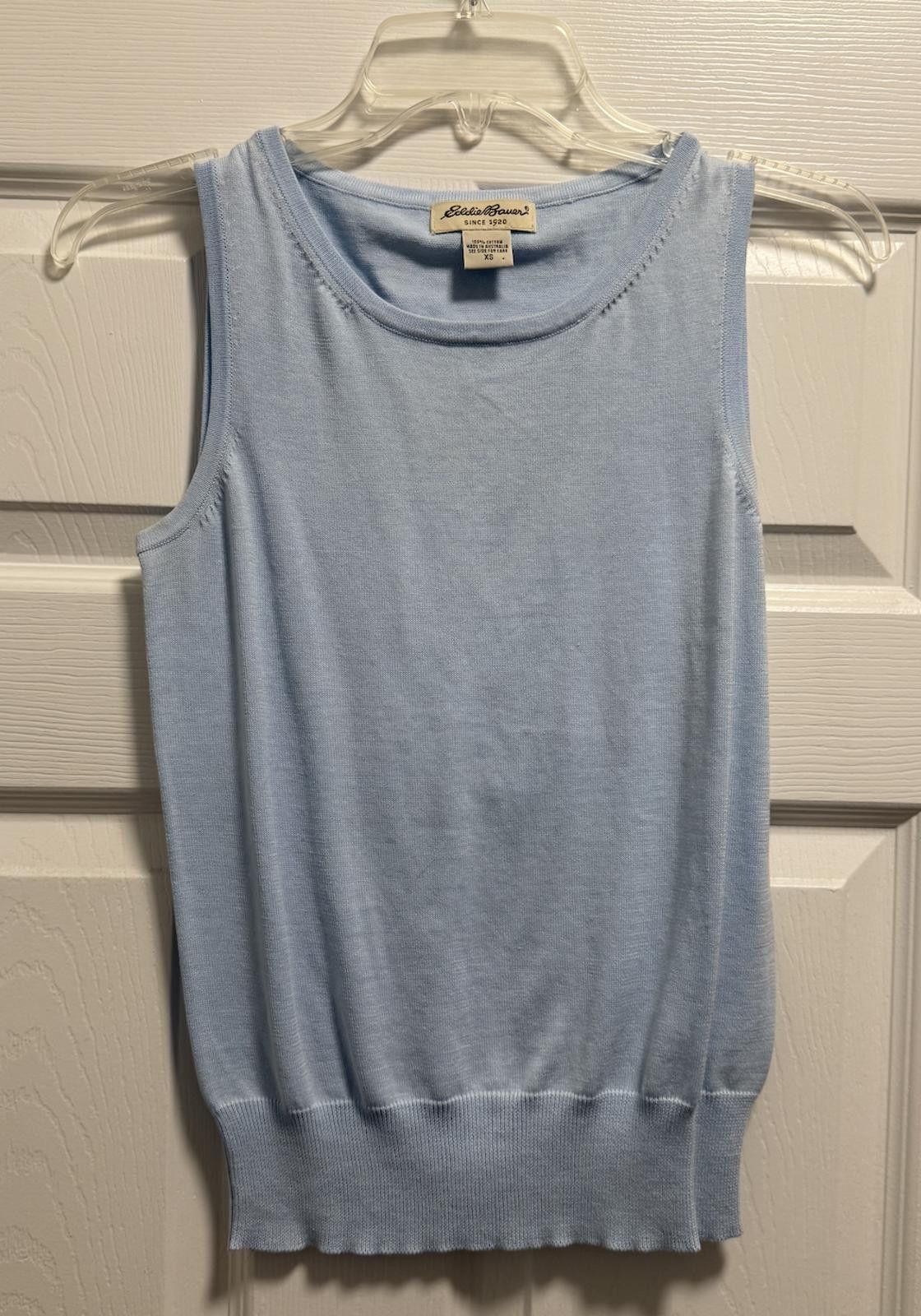 Eddie Bauer Eddie Bauer Light Blue Sleeveless Top - XS Size XS / US 0-2 / IT 36-38 - 1 Thumbnail
