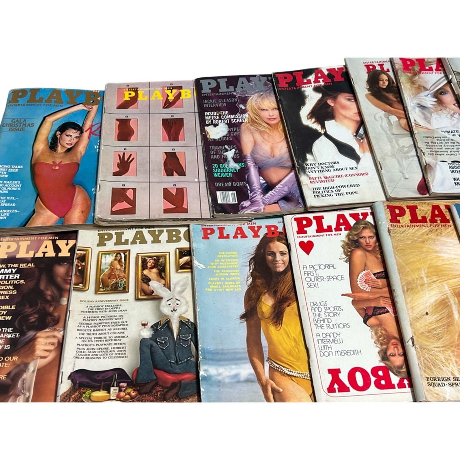 Playboy Vintage 1960s, 70s 80’s Mixed Playboy 29CT Magazine Lot RARE Size ONE SIZE - 5 Thumbnail