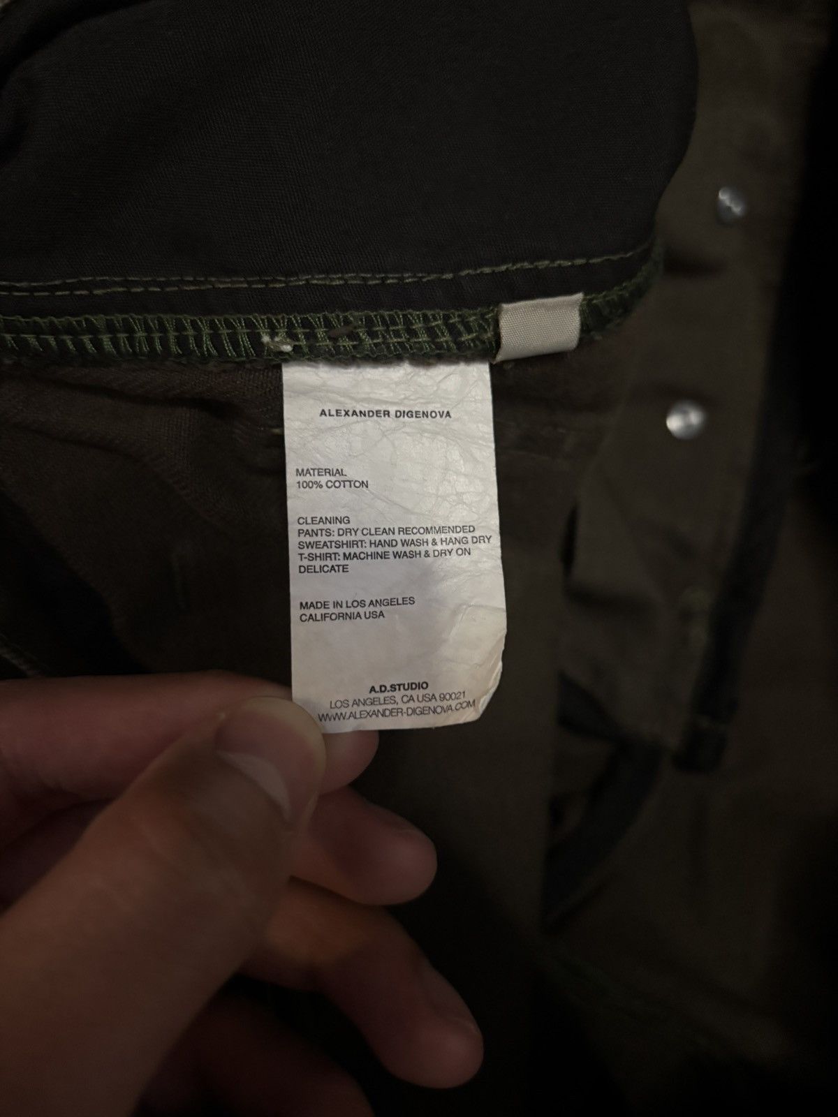 ALEXANDER DIGENOVA Alexander Digenova Underground Repair pants Size US 34 / EU 50 - 7 Thumbnail
