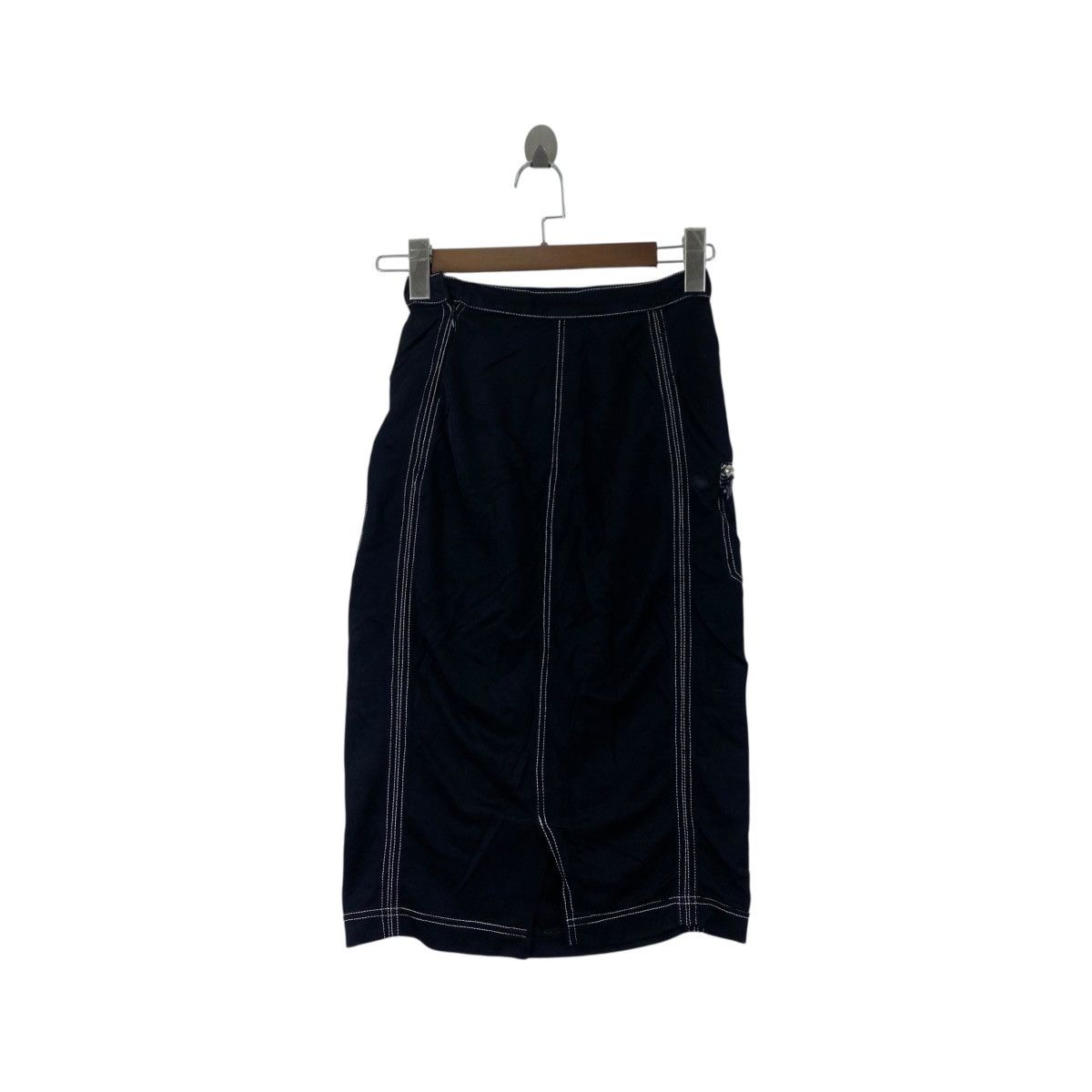 Versace GIANNI VERSACE Couture Skirt Medusa Zipp Logo Size 38 Size 38" / US 16 / IT 52 - 3 Thumbnail