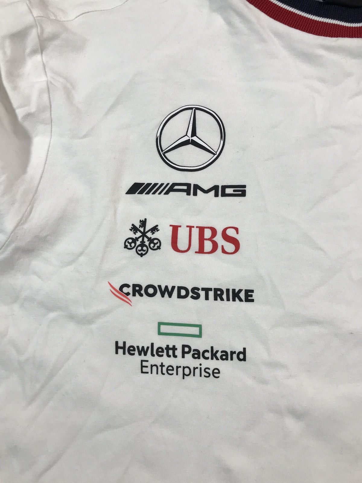 Mercedes-Benz × Vintage Mercedes Benz AMG Petronas F1 Team Long Sleeve Size US L / EU 52-54 / 3 - 6 Thumbnail