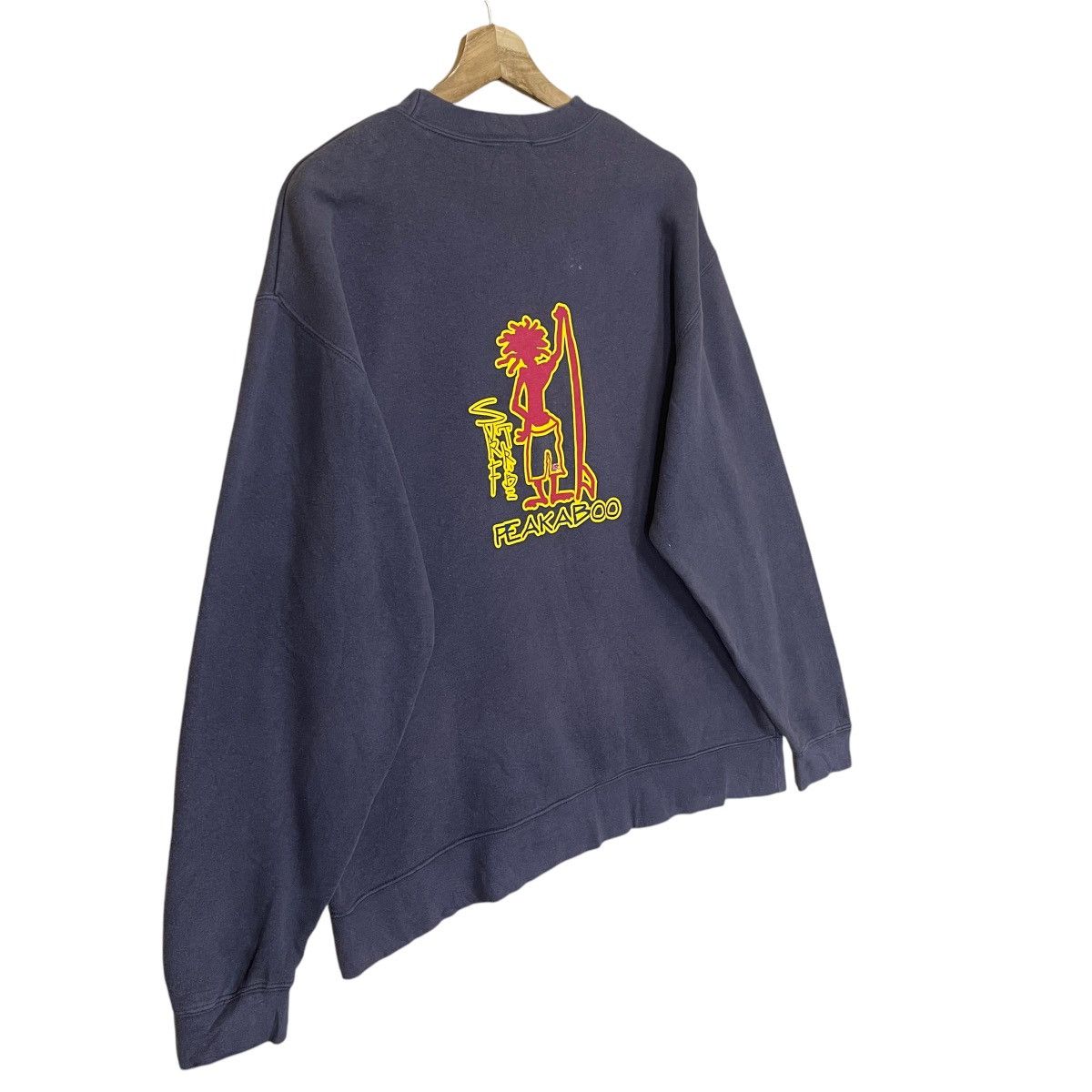 Quiksilver Vintage Peakaboo Surf Tribe Crewneck Sweatshirt Size US M / EU 48-50 / 2 - 2 Thumbnail