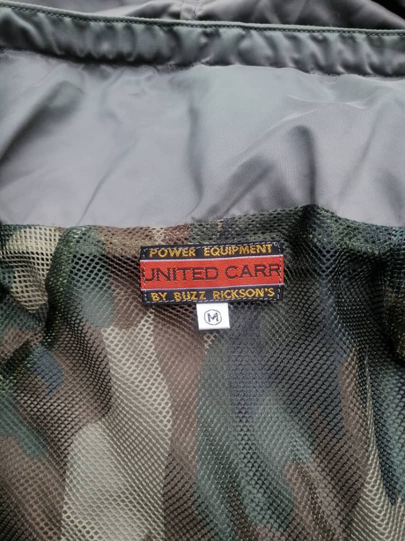 Buzz Rickson's United Carr by Buzz Ricksons Camo Lining Hooded Jacket Size US M / EU 48-50 / 2 - 8 Thumbnail