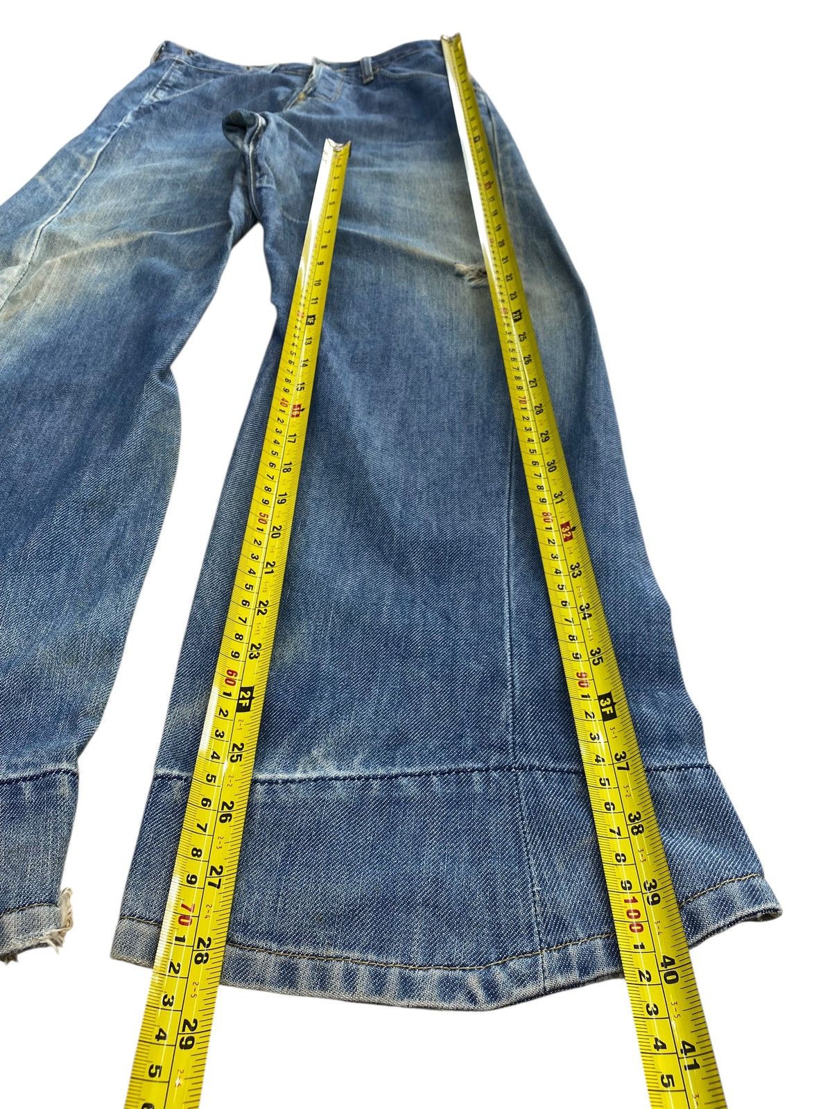 Levi's Vintage Levi’s Mud Wash Style Twist Leg Jeans Size US 27 - 9 Thumbnail