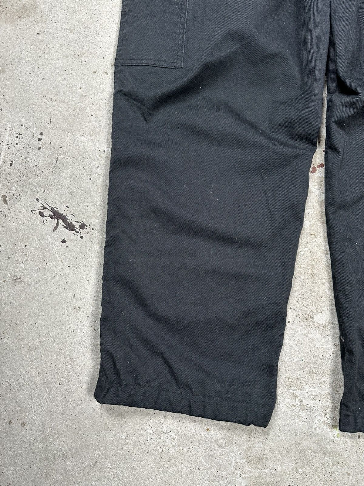 Dickies × Vintage Vintage Y2K Dickies Black Baggy Cargo Carpenter Pants Size US 36 / EU 52 - 11 Thumbnail