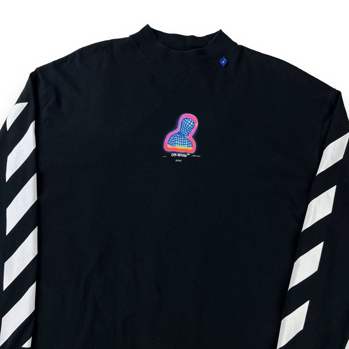 Off-White Off-White Thermo Man Mock Neck Long Sleeve Size US M / EU 48-50 / 2 - 1 Thumbnail