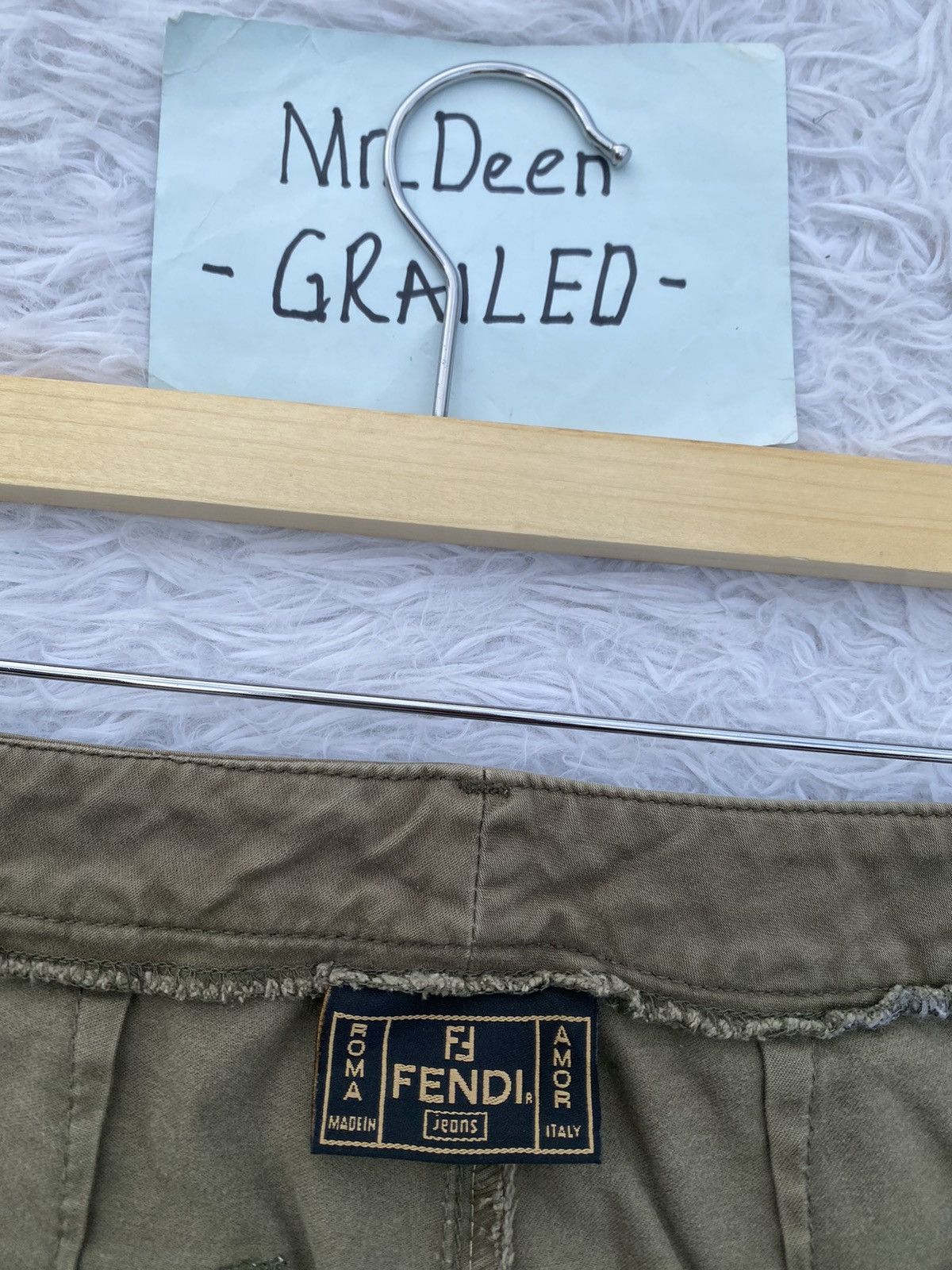 Fendi Rare Vintage FENDI Slack Pants Size US 26 / EU 42 - 11 Thumbnail