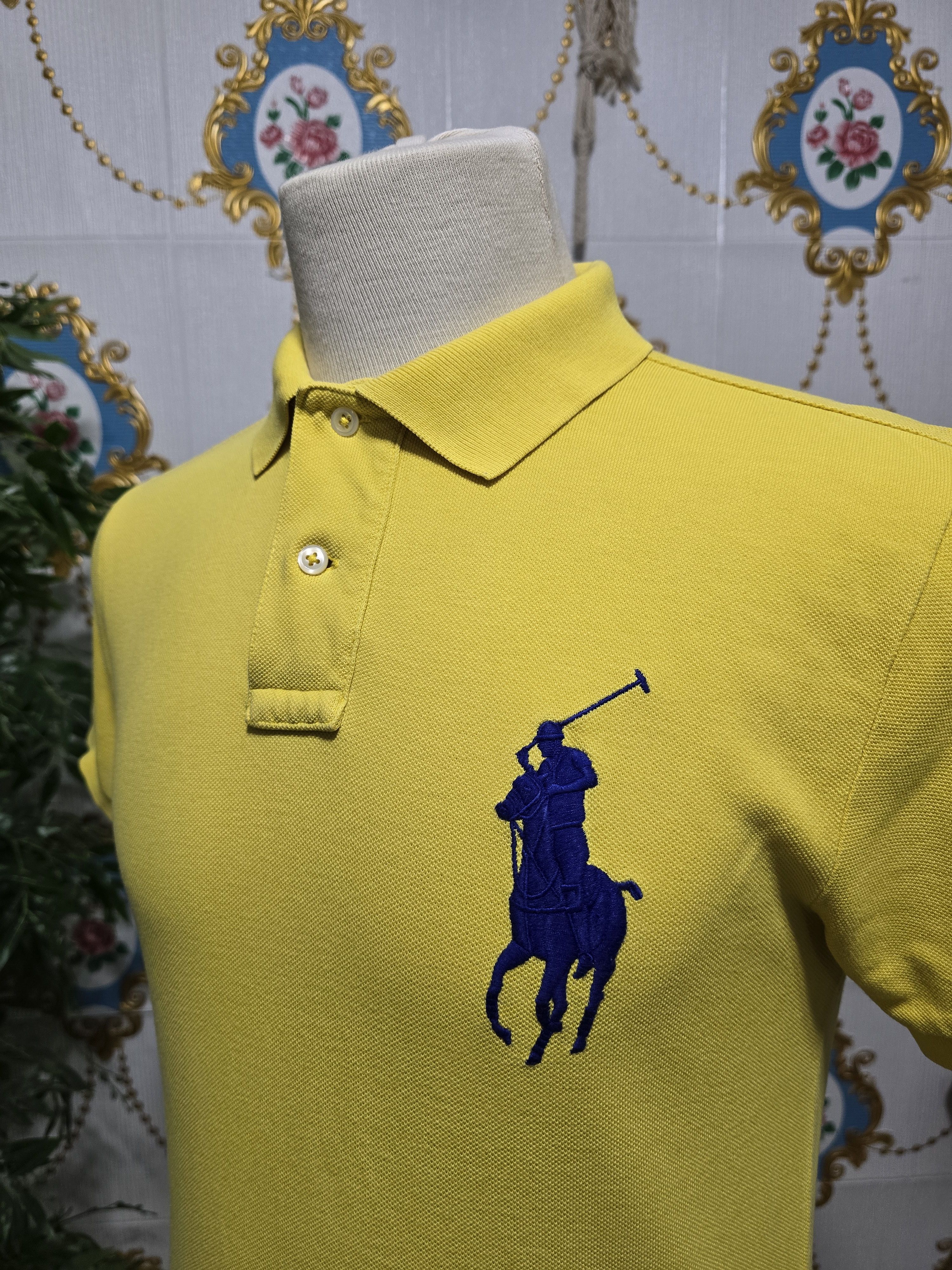 Polo Ralph Lauren Polo Ralph Lauren Big Pony polo shirt with a navy blue logo Size US S / EU 44-46 / 1 - 12 Thumbnail