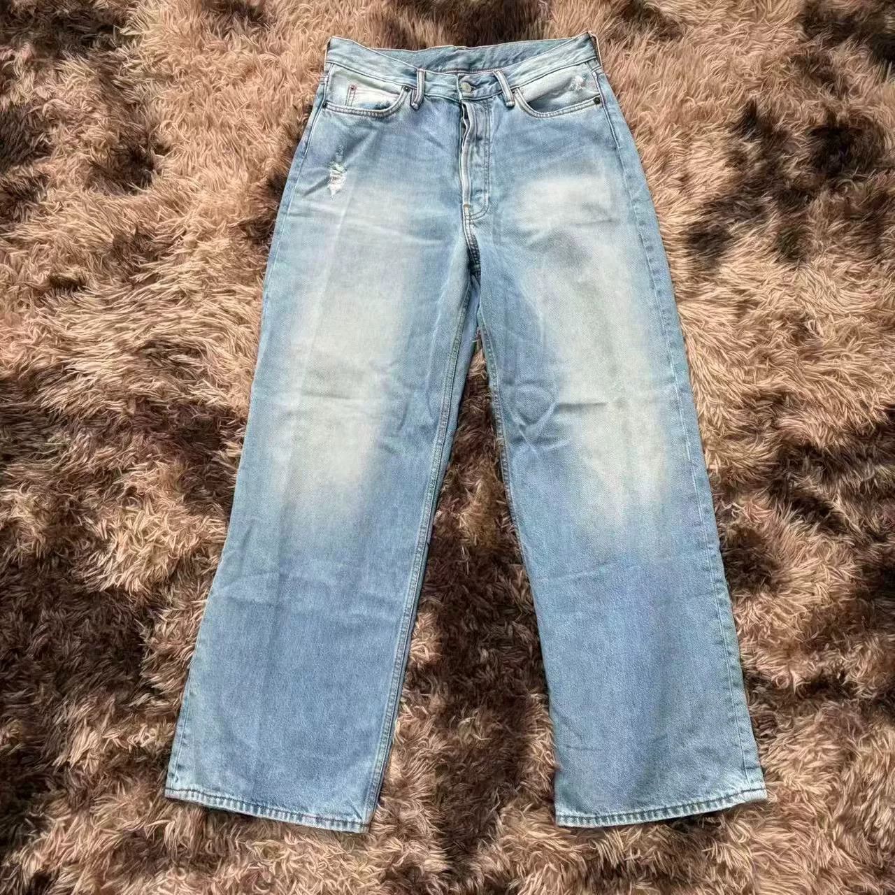 Acne Studios Acne Studios Light Blue Flared Jeans Size US 30 / EU 46 - 1 Thumbnail