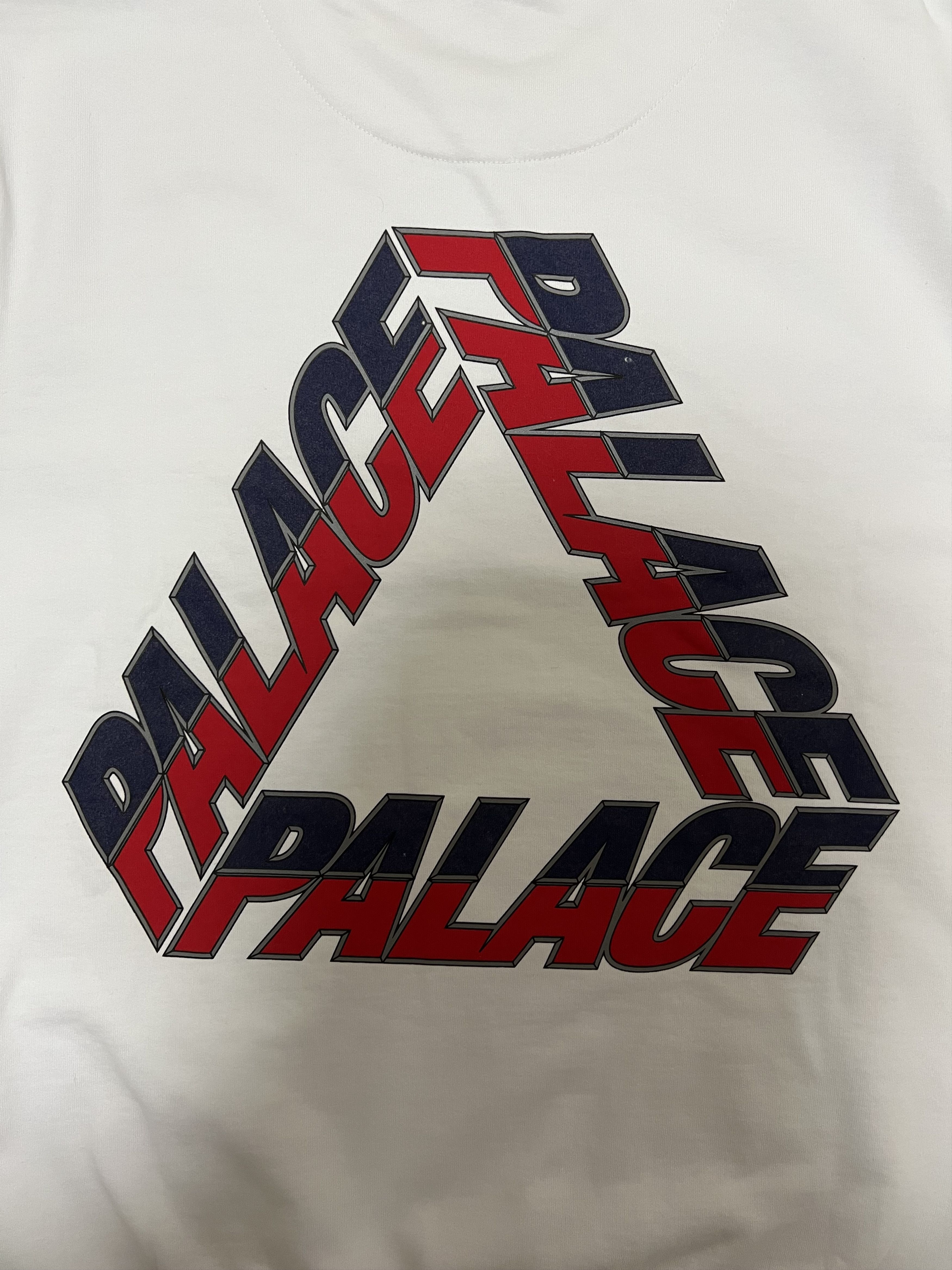 Palace 💚 2019 Palace Split P3 Crew White Medium NEW Size US M / EU 48-50 / 2 - 5 Thumbnail