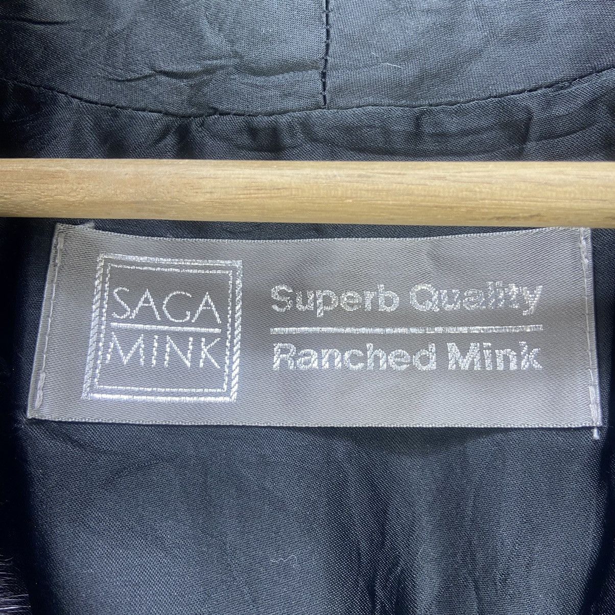 Sagafurs Saga Mink Fur Cape Size S / US 4 / IT 40 - 24 Thumbnail