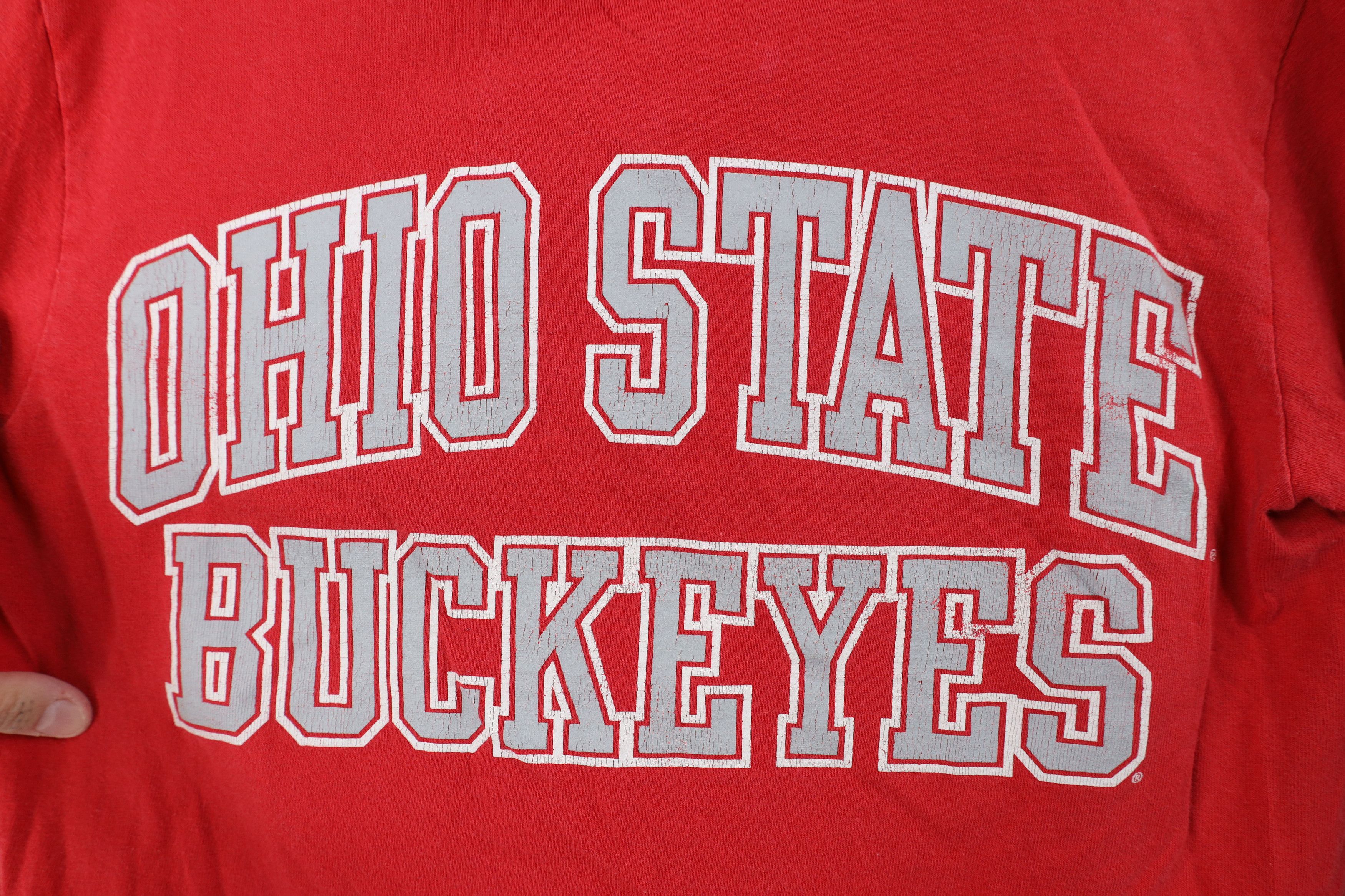Champion Vintage Champion Ohio State University Long Sleeve T-Shirt Size S / US 4 / IT 40 - 5 Thumbnail