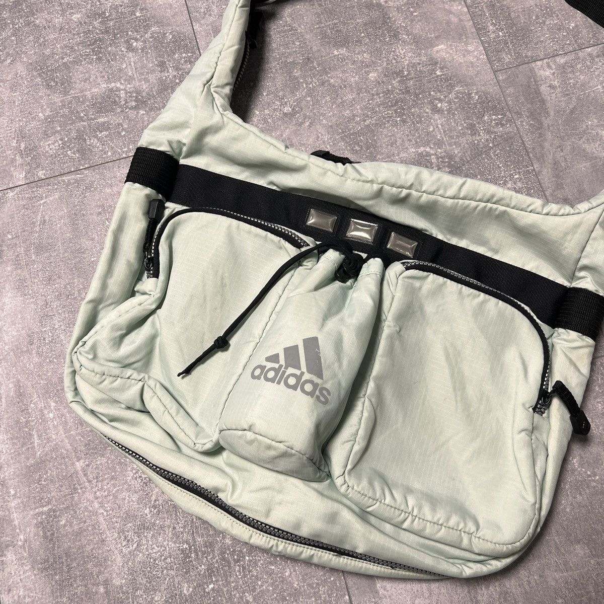 Adidas Y2K Reflective Shoulder Bag