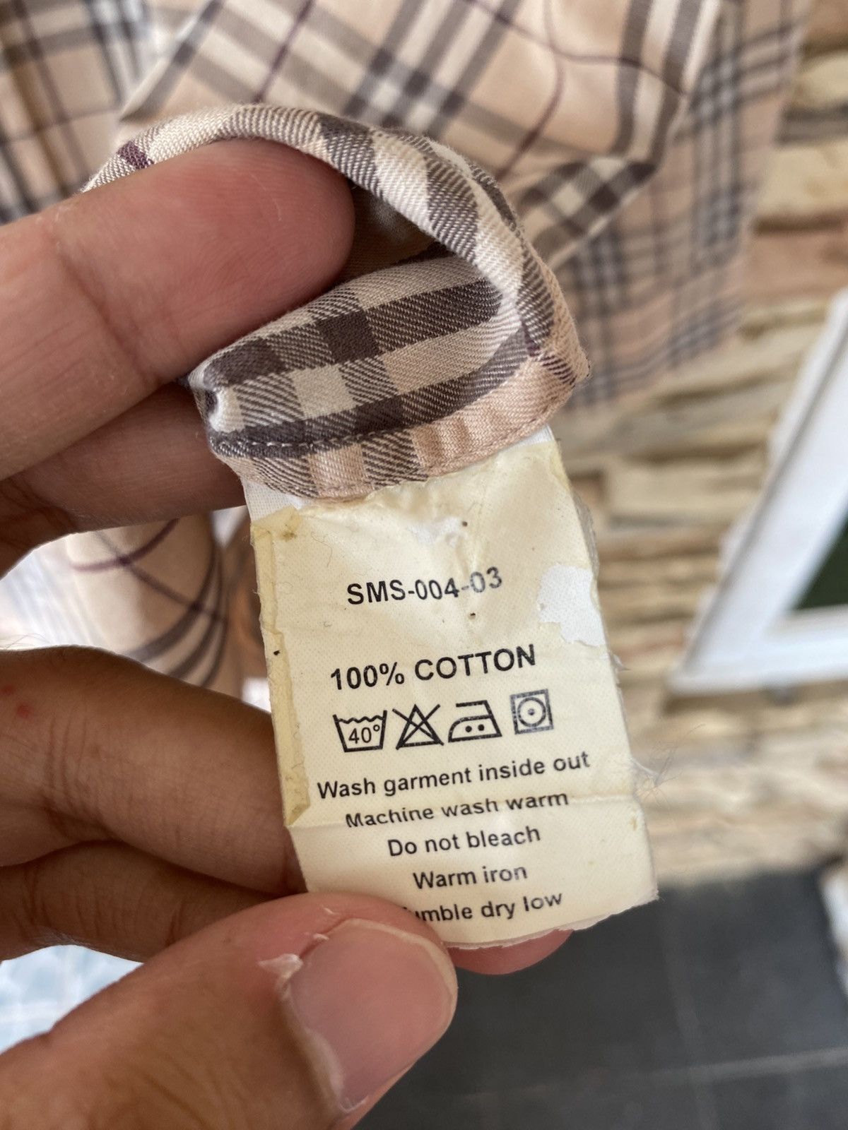Burberry Vintage Burberry London Nova Check Checkered Button Ups Long Sleeve Shirt Formal Size US L / EU 52-54 / 3 - 9 Thumbnail
