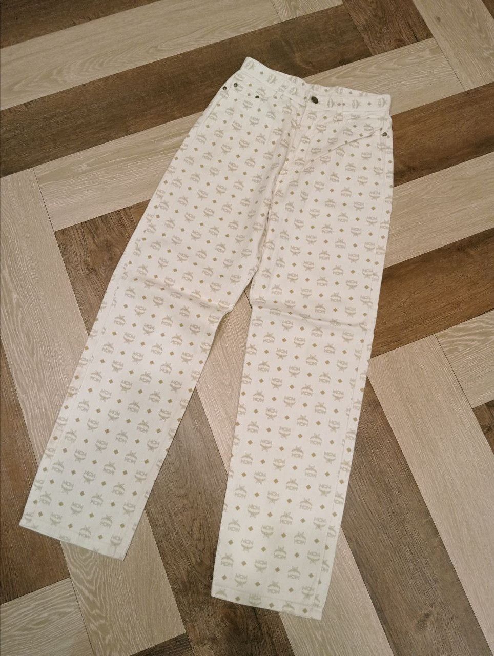 MCM VINTAGE MCM MONOGRAM PANTS Size 26" / US 2 / IT 38 - 2 Thumbnail