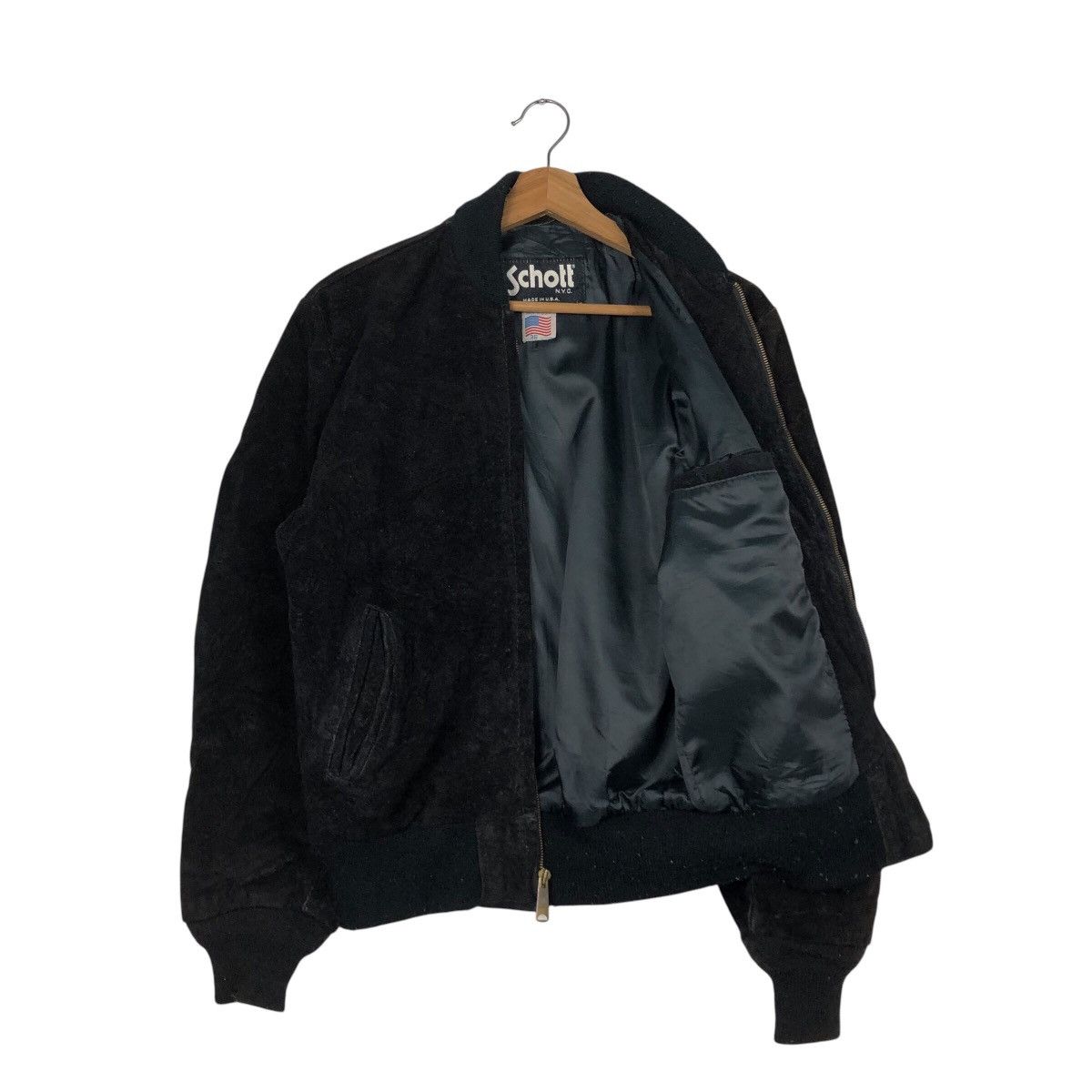 Schott 📌VTG SCHOTT NYC SUEDE LEATHER JACKETS Size US M / EU 48-50 / 2 - 12 Thumbnail