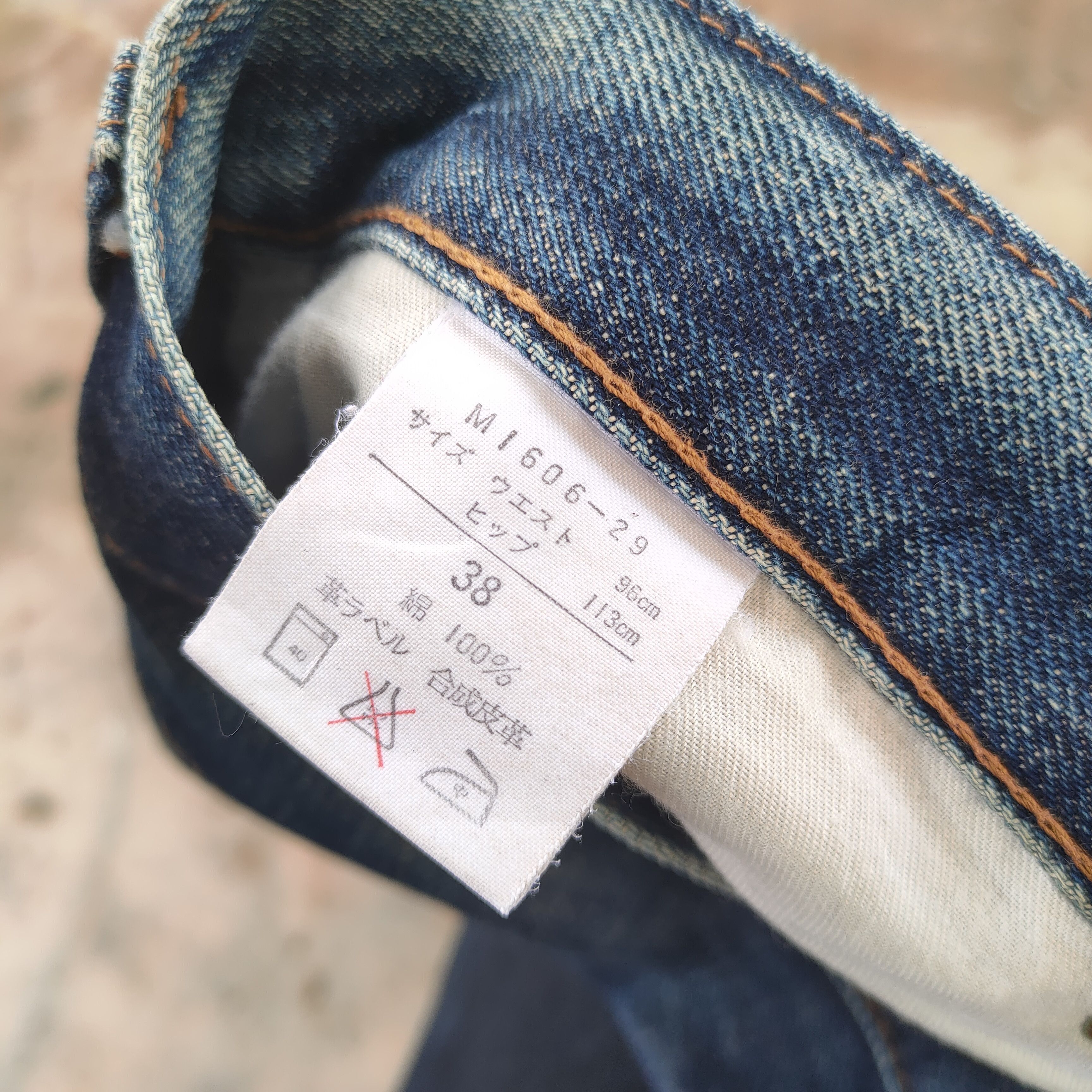 Jean × Vintage × Wrangler VINTAGE WRANGLER FADED DENIM JEANS PANTS W38 Size US 38 / EU 54 - 14 Thumbnail