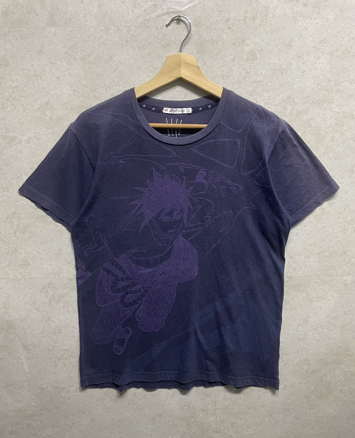 Anime × Japanese Brand Uniqlo Sasuke Naruto Shippuden Anime Tee Size US M / EU 48-50 / 2 - 1 Thumbnail