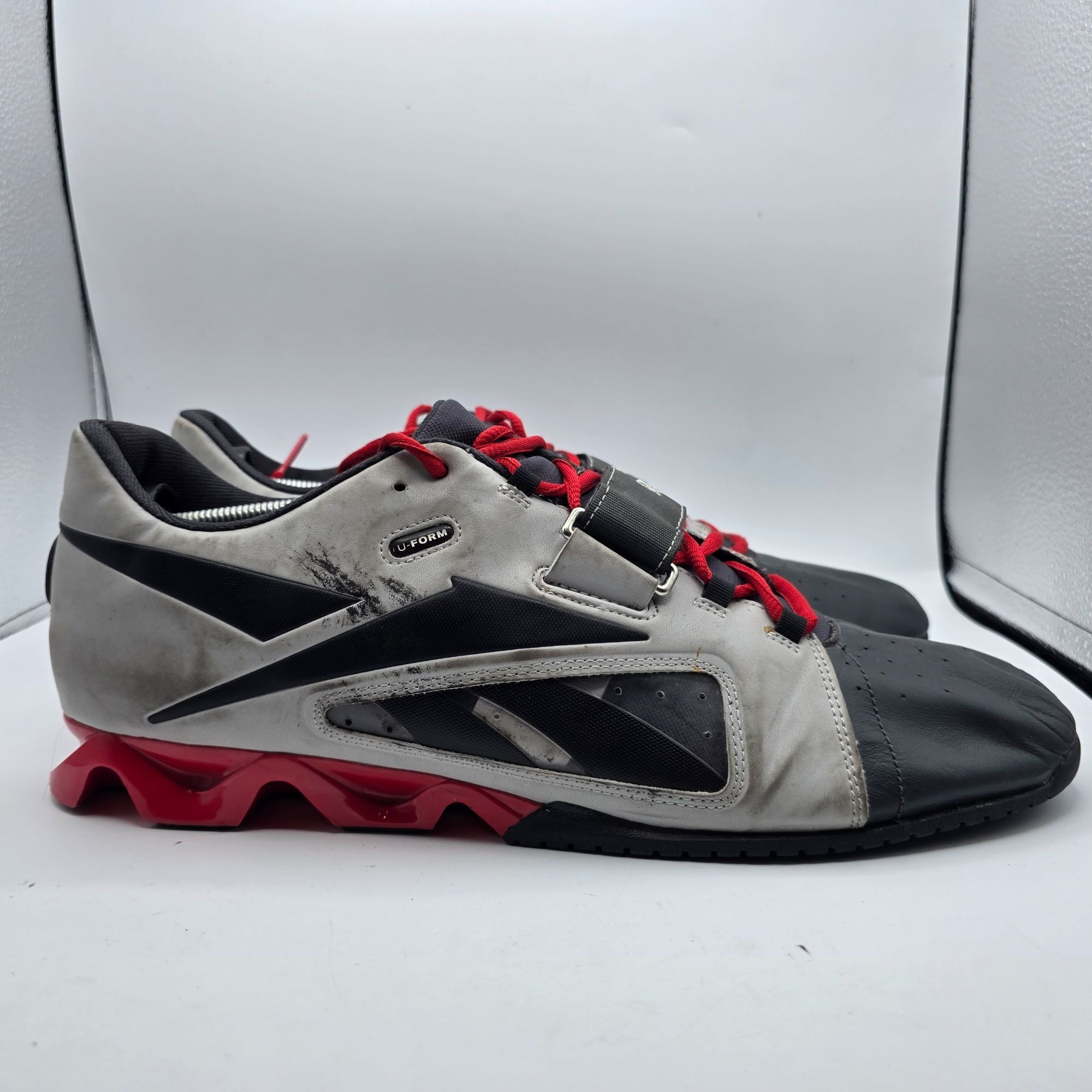 Reebok Reebok Crossfit Mens Size 15 Gray Black Weightlifting Shoes Size US 15 / EU 48 - 12 Thumbnail