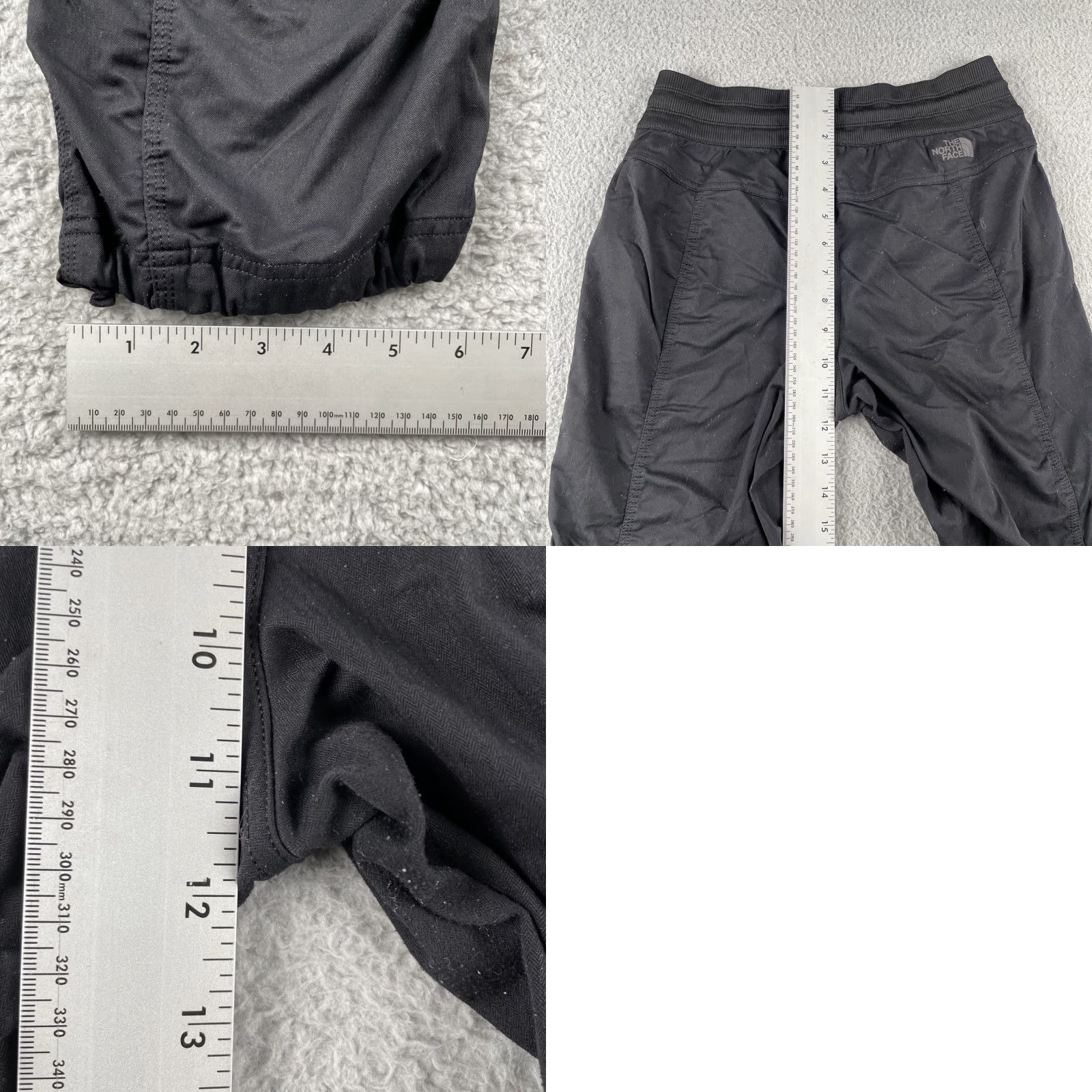 The North Face VINTAGE The North Face Outdoor Women’s S Athletic Capri Pants Black Packable Quick Dry Size 28" / US 6 / IT 42 - 9 Thumbnail