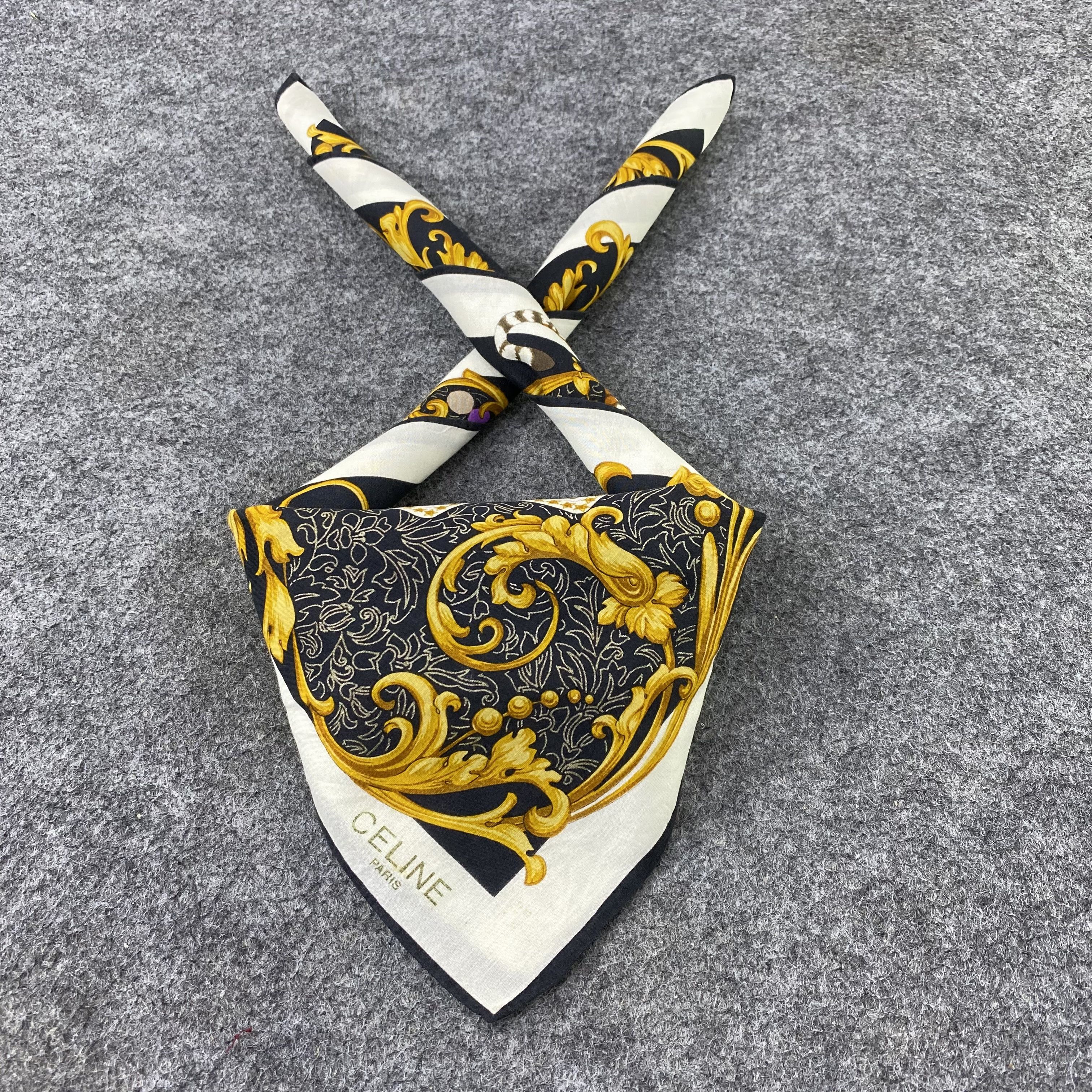 Celine Celine Handkerchief / Bandana / Neckerchief-B1301 Size ONE SIZE - 2 Thumbnail