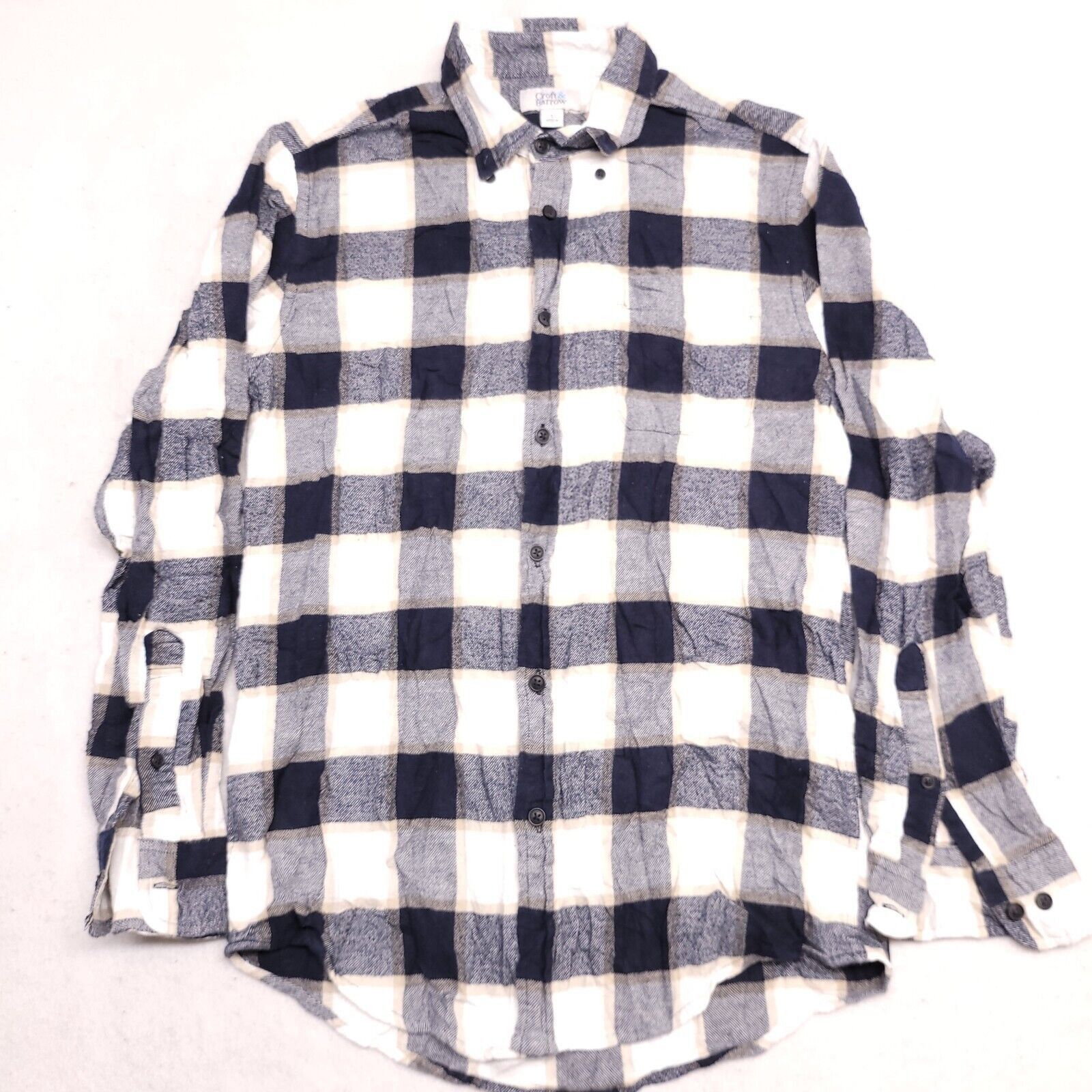 Croft & Barrow Croft & Barrow Buffalo Check Flannel Shirt Mens Size s Blue Size US S / EU 44-46 / 1 - 2 Thumbnail