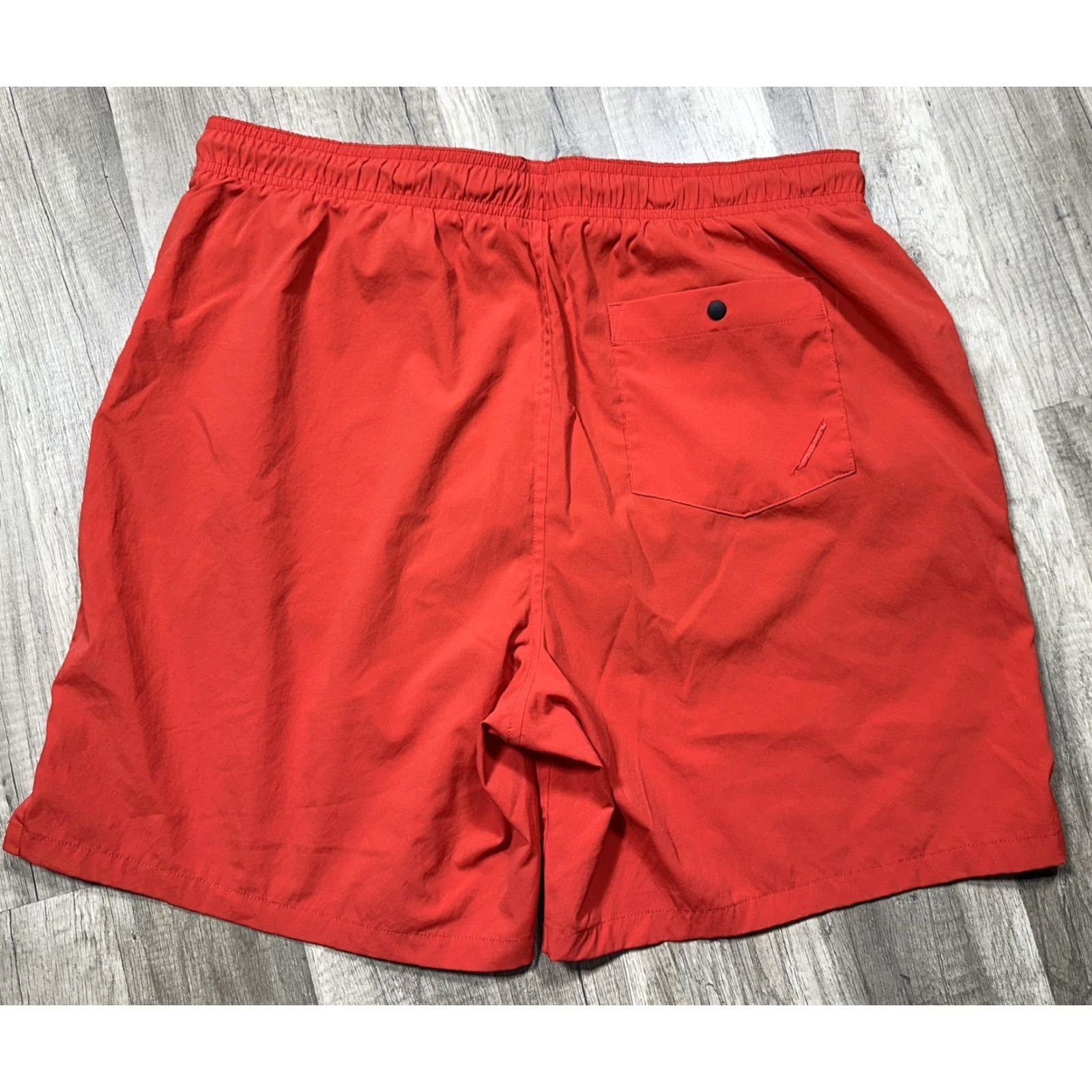 Vintage Hill City Lined Performance Running Shorts Men Large 6.5" Red Pockets Size US 33 - 2 Thumbnail