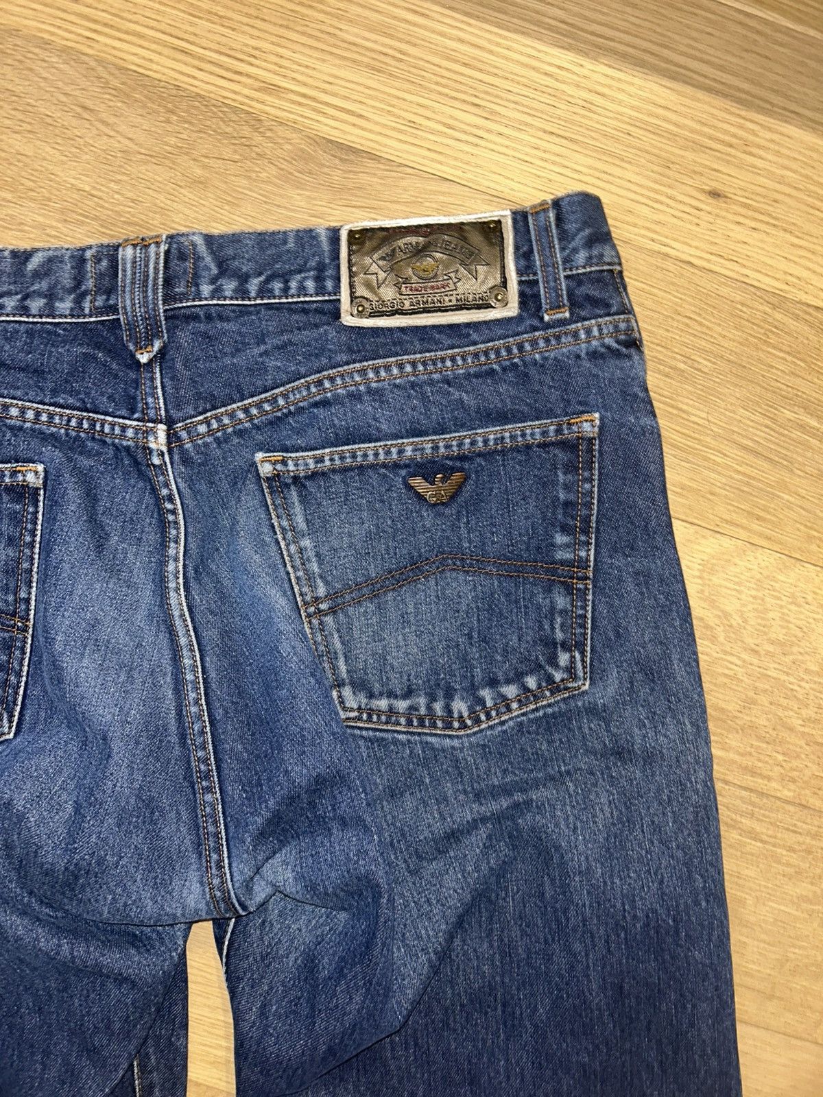 Armani Armani Blue Jeans Size US 34 / EU 50 - 4 Thumbnail