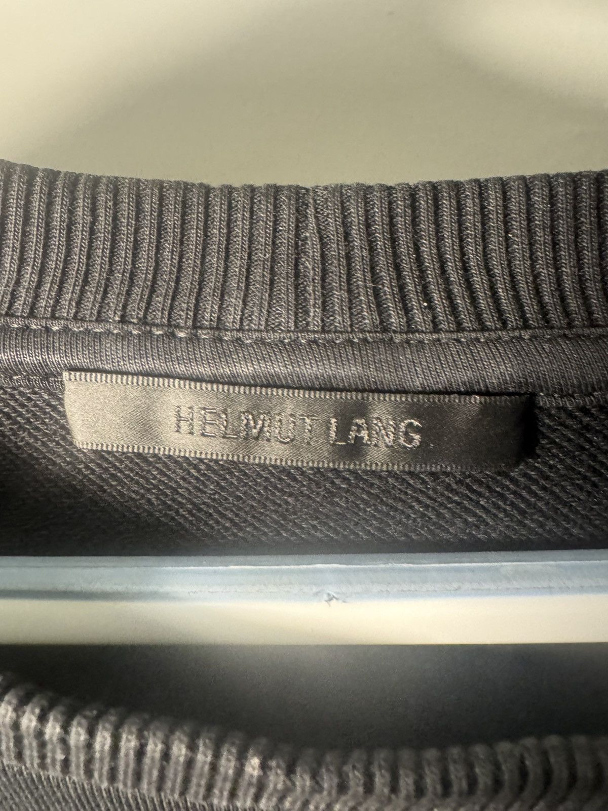 Helmut Lang Helmut Lang Cross Crewneck Sweatshirt Size US XL / EU 56 / 4 - 5 Thumbnail