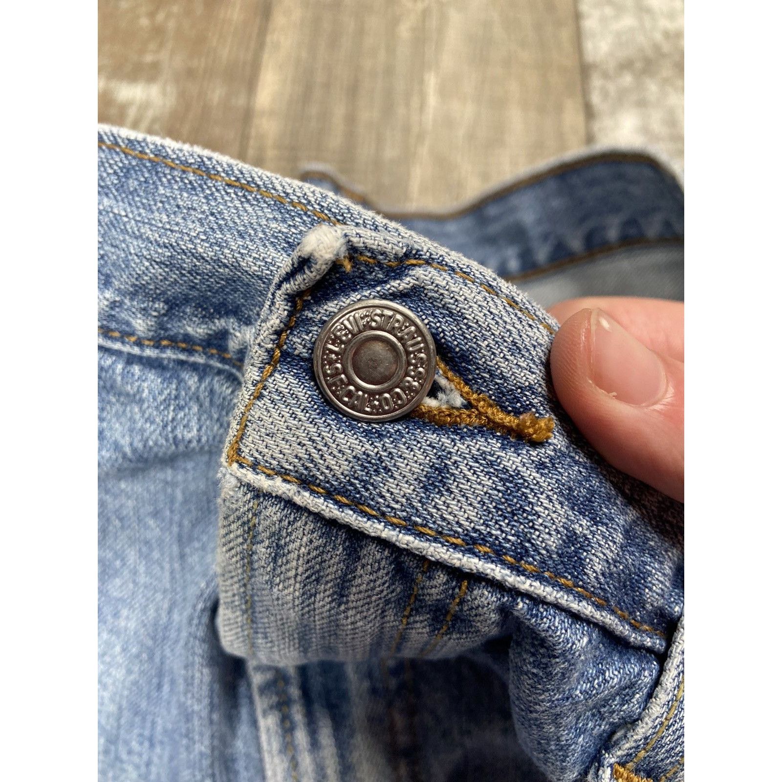 Levi's × Vintage Grunge Essential Vintage Y2K Levis Shorts Faded Baggy USA Size US 34 / EU 50 - 3 Thumbnail