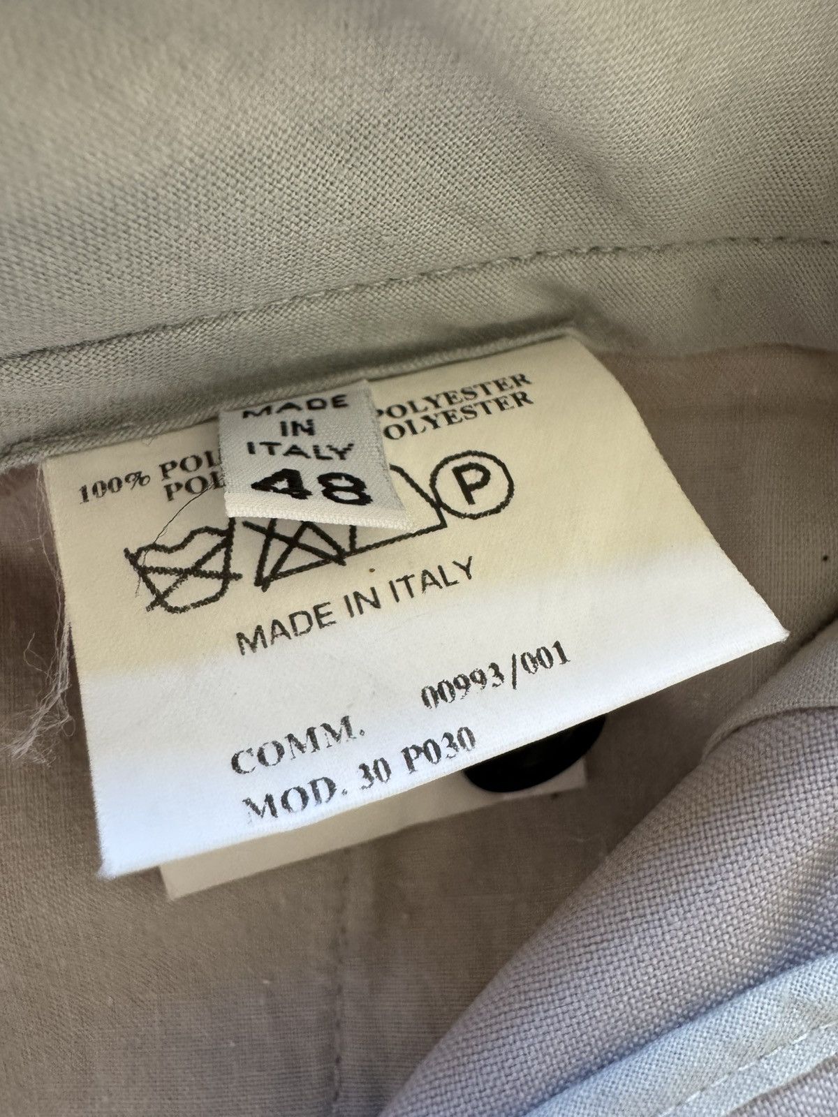 Maison Margiela Maison Martin Margiela SS00 Permament Creases Tuxedo Pants Size US 31 - 18 Thumbnail