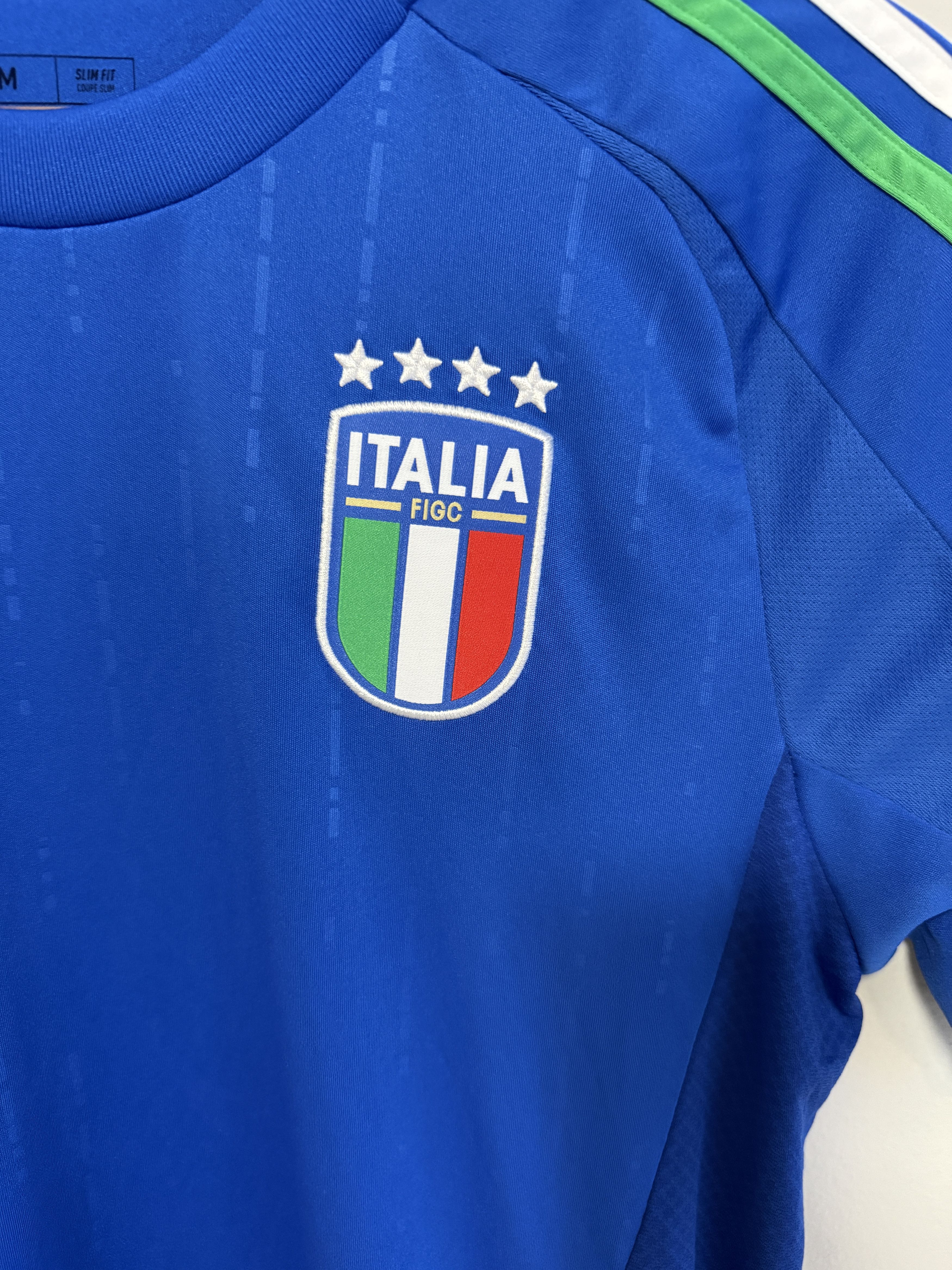 Adidas ITALY NATIONAL TEAM 2024 2025 HOME FOOTBALL SHIRT JERSEY Size US M / EU 48-50 / 2 - 2 Thumbnail