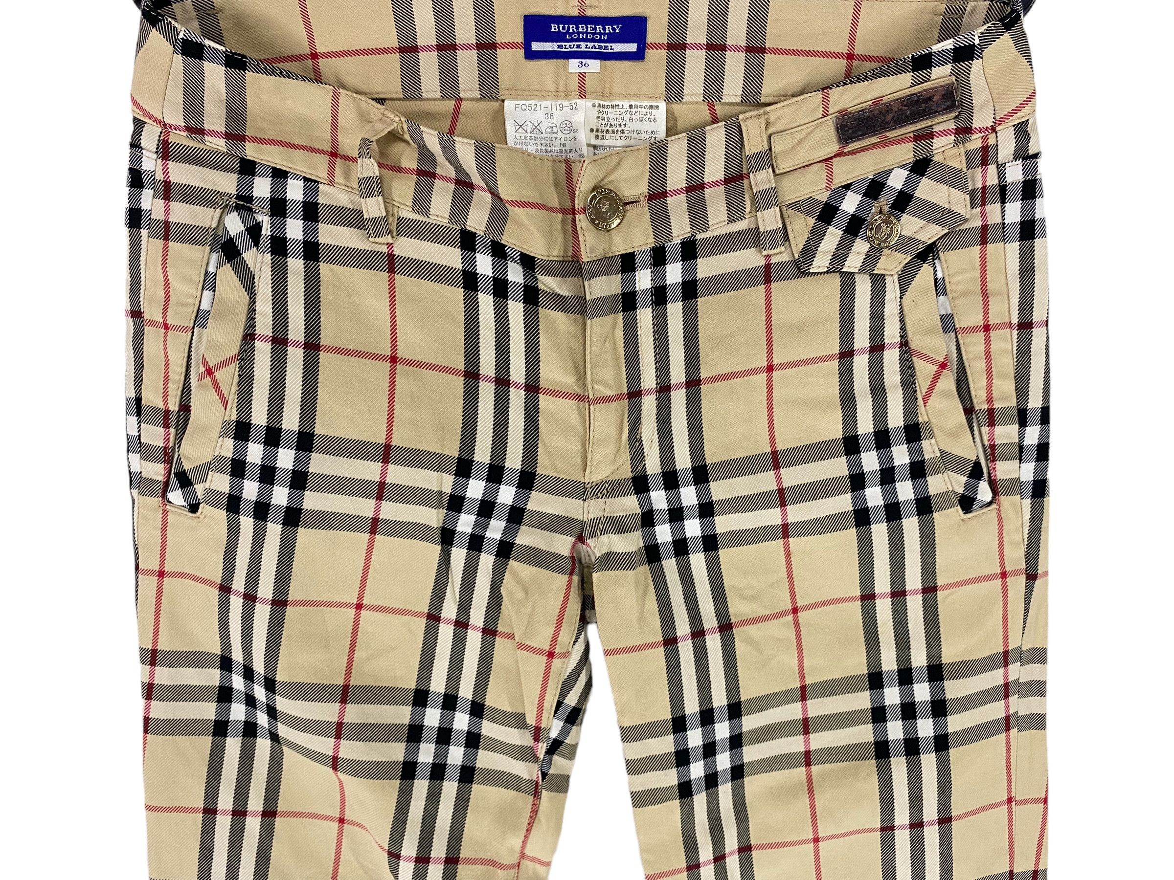 Burberry × Designer Burberry nova check plaid pant Size 28" / US 6 / IT 42 - 3 Thumbnail