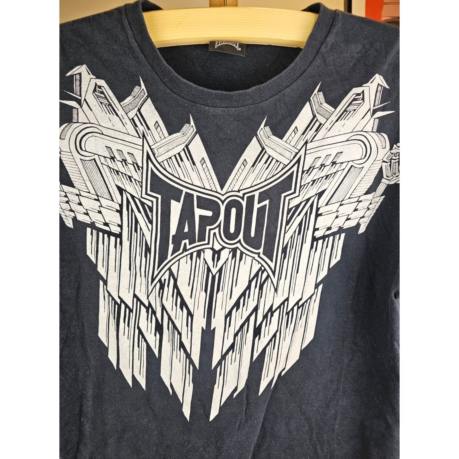 Tapout VINTAGE TAPOUT MMA MIXED MARTIAL ARTS BLACK COTTON T-SHIRT XLARGE Size US XL / EU 56 / 4 - 2 Thumbnail